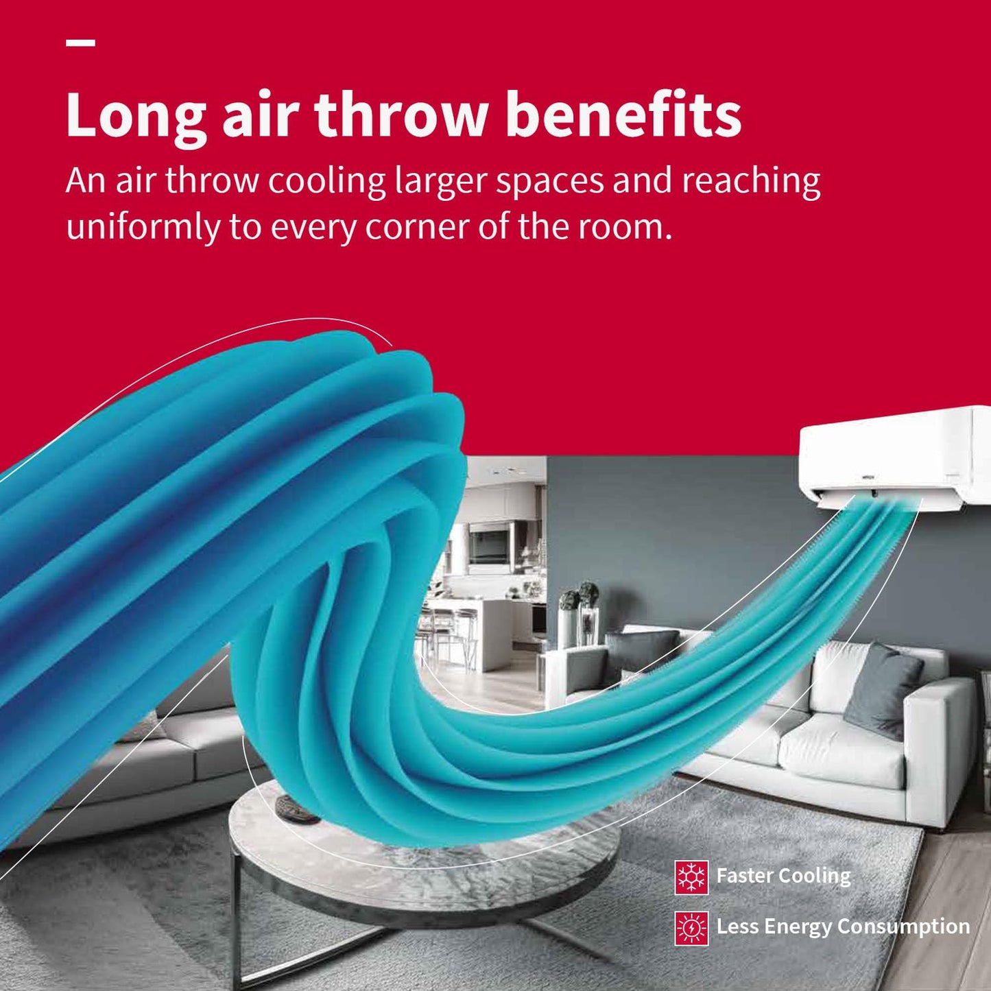 Hitachi 1.5 Ton Class 3 Star Xpandable+ Inverter Split AC (100% Copper, 4-Way Swing, ice Clean, Dust Filter, 3400SXL RAS.D318PCCIBS, White)