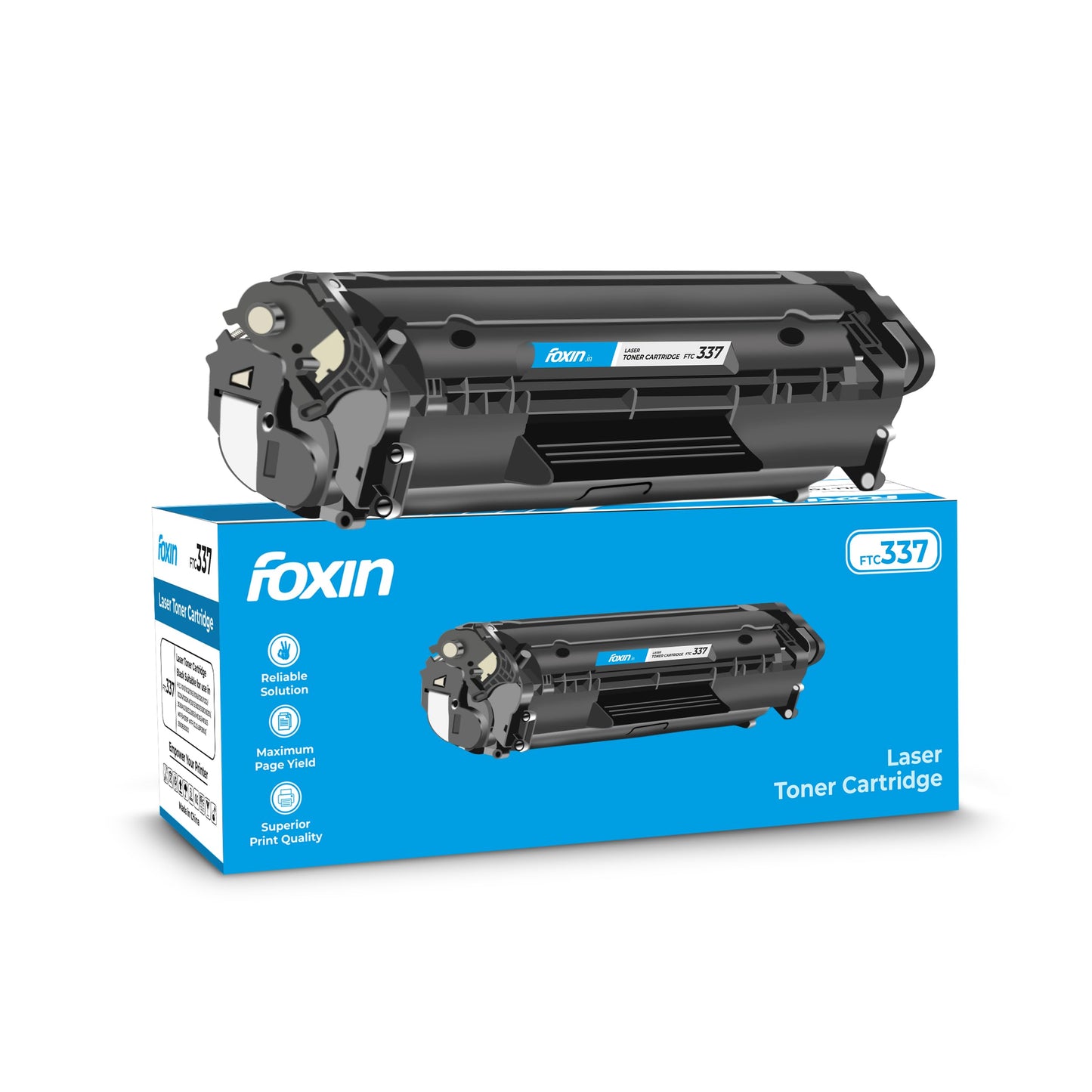 FOXIN FTC 88A/CC388A Black Laser Toner Cartridge Compatible for HP Laserjet Printer M1136, MFP, P1007, P1106, P1108, P1008, M1213nf, MFP, M126nw MFP, M1218nfs, M128fw MFP, M128fn , MFP, M226DW, M226DN