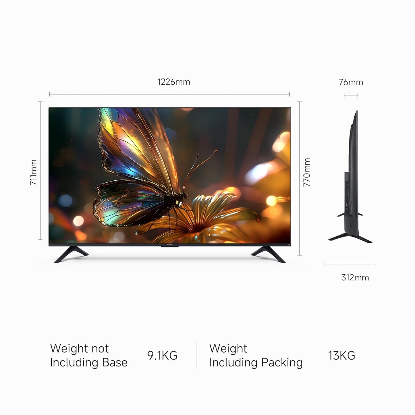 Xiaomi 138 cm (55 inch) FX Ultra HD 4K Smart LED Fire TV L55MB-FIN