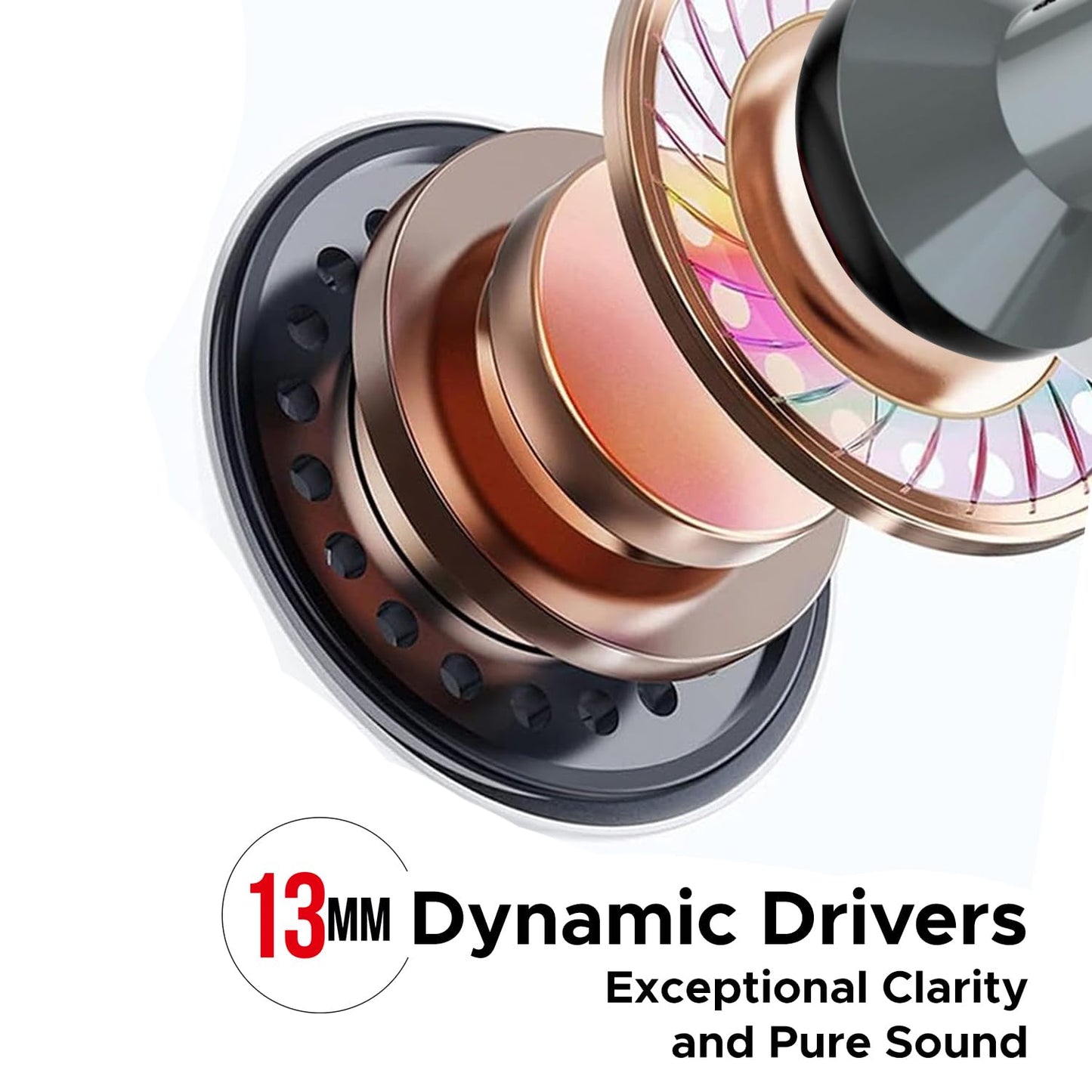 NEOPLAY Flex C Pro USB-C Earphones with Mic | Made in India | Wired Type-C Earbuds for iPhone 15 & Above, Android | Volume Control | Balanced & Crisp Sound | 13mm Driver | Comfortable Fit