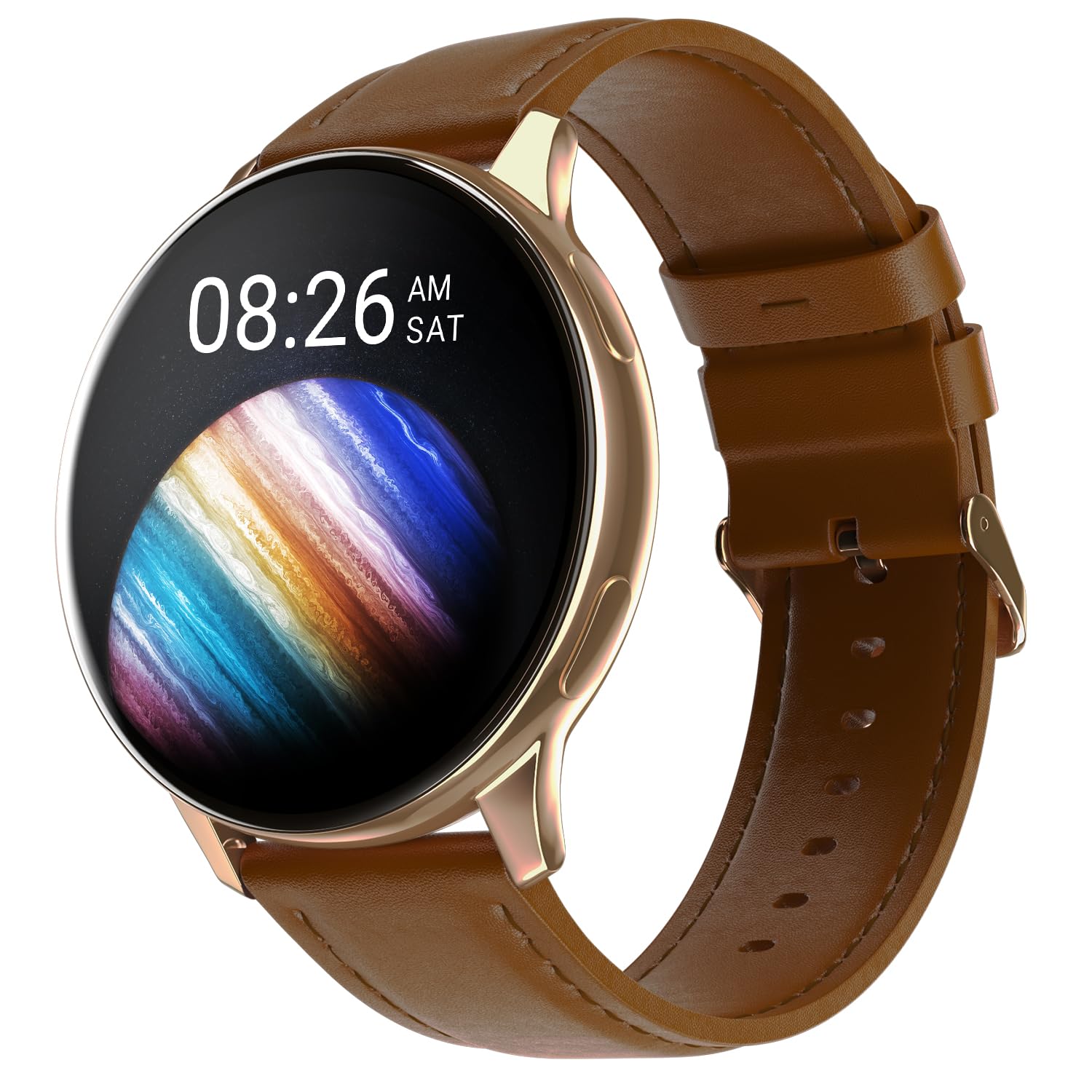 Noise Vortex Plus 1.46 AMOLED Display, AoD, BT Calling, Sleek Metal Finish, 7 Days Battery Life, All New OS with 100+ Watch Faces & Health Suite (Black)