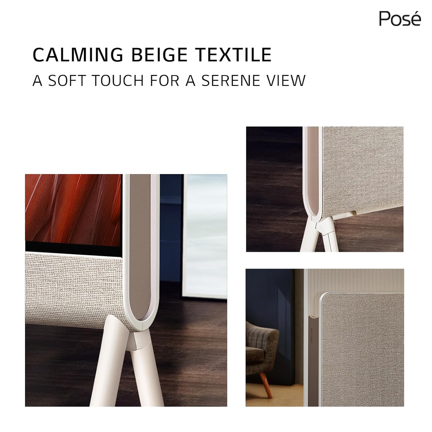 LG 139 cms (55 inches) Objet Collection LX1 Posé Series 4K Ultra HD Smart OLEDevo TV 55LX1QPSA (Beige)