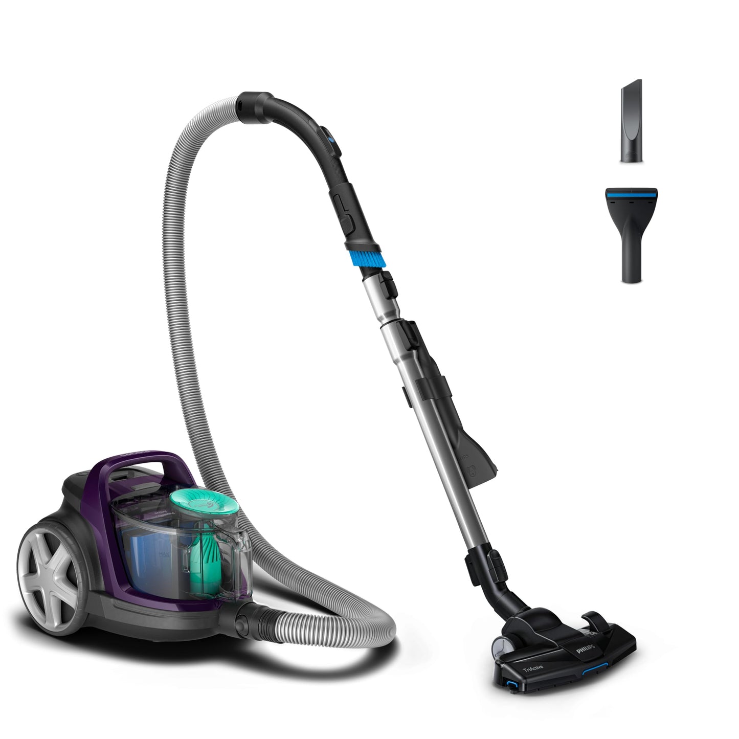 Philips PowerPro FC9352/01-Compact Bagless Vacuum Cleaner for Home |1900Watts for Powerful Suction |Compact and Lightweight| PowerCyclone 5 Technology and MultiClean Nozzle |2 Years Warranty