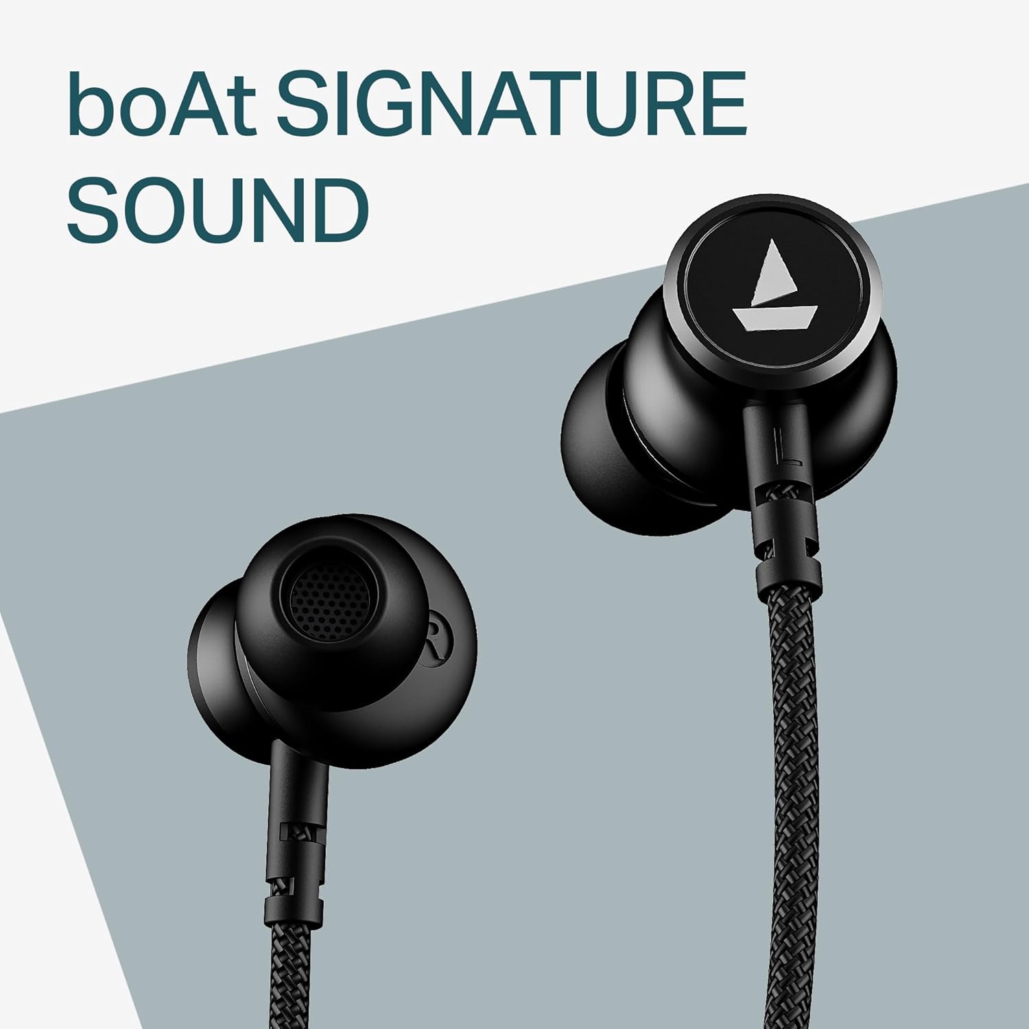 boAt Rockerz 113 (2025 Launch), 40 Hrs Playback, Dual Pair, Fast Charge, Enx Tech, Low Latency, Magnetic Buds, Bluetooth Neckband, Wireless with Mic in Ear Earphones(Active Black)