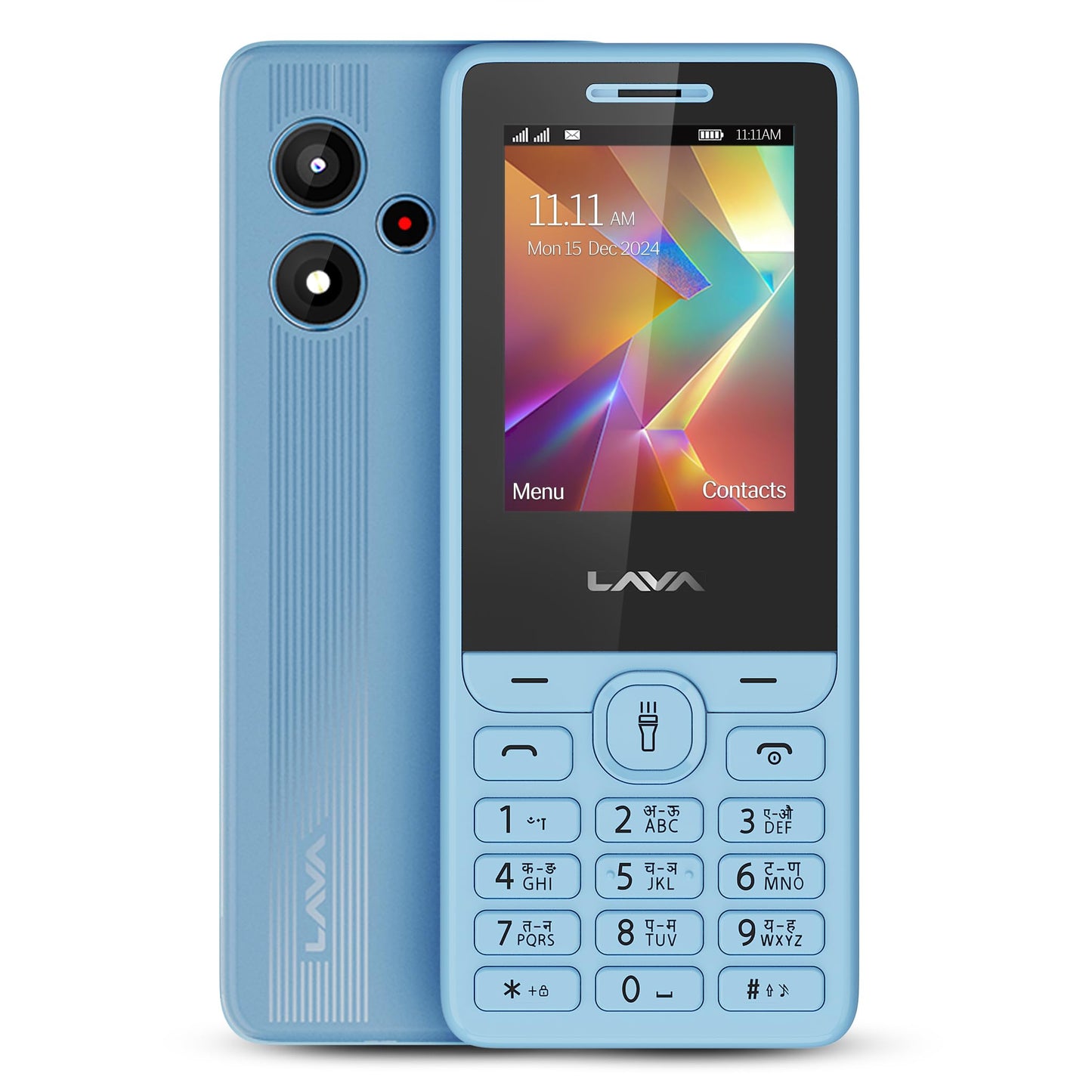 Lava A2 Smart (2025) Dual SIM Keypad Mobile with 2.4'' Big Display | UPI Support, 1200mAh Battery | BT Feature | Camera | Auto Call Recording | and 9 Regional Languages - Black