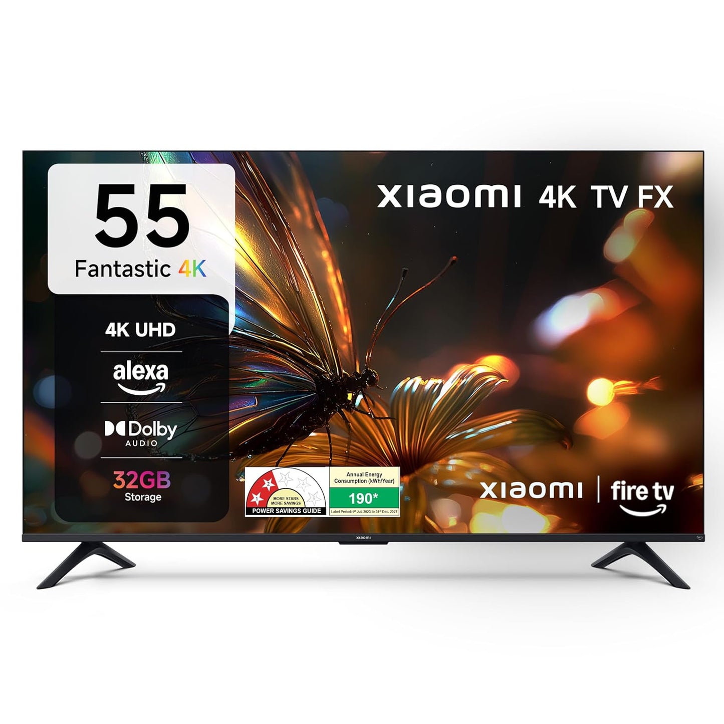 Xiaomi 138 cm (55 inch) FX Ultra HD 4K Smart LED Fire TV L55MB-FIN