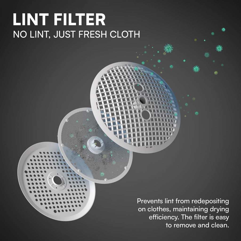 IFB 5.5 kg Fully-automatic Dryer (TURBO DRY EX, Silver, Wall Mountable,Anti crease)