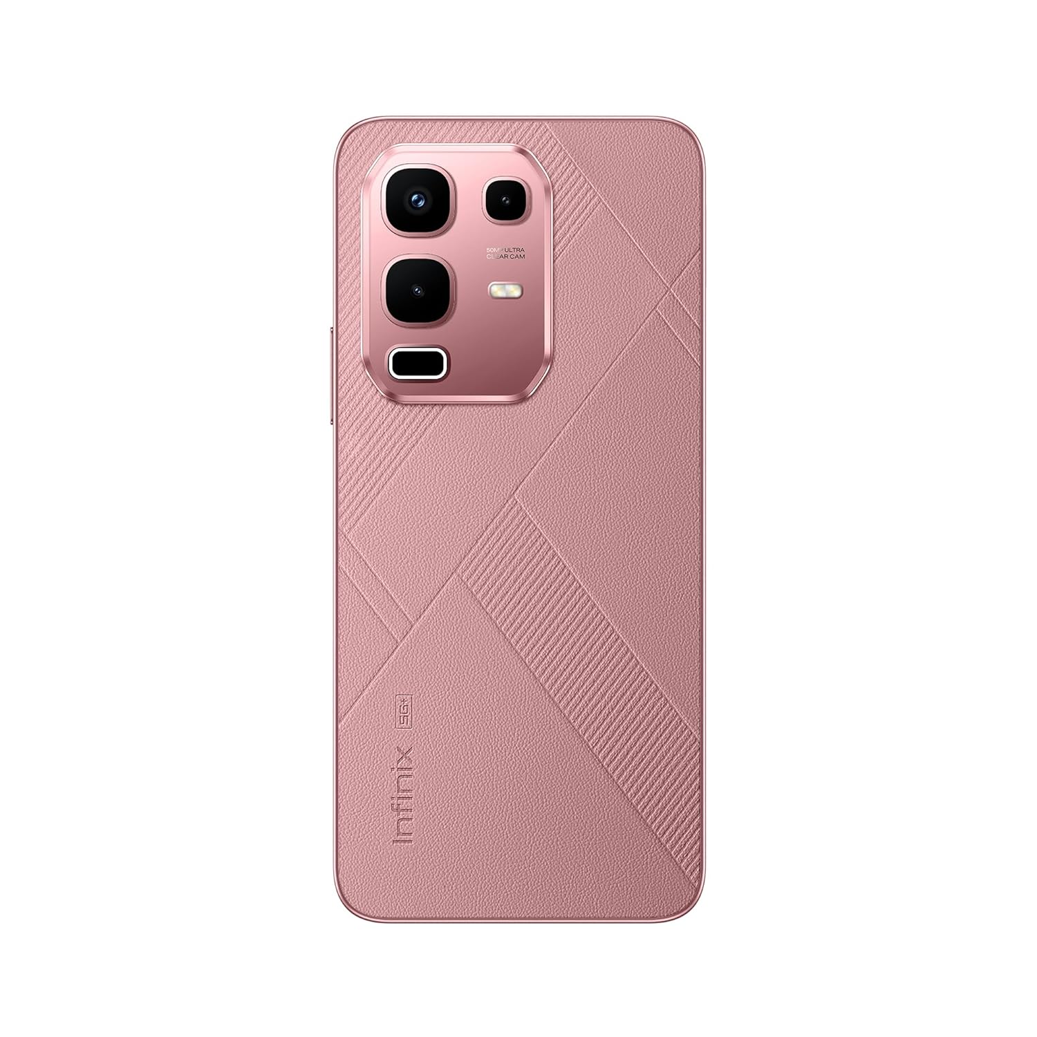 Infinix Note 50x 5G+ (Sunset Spice Pink, 8GB RAM, 128GB Storage) | MediaTek D7300 Ultimate | 90FPS BGMI Gaming | 5500mAH Battery with 45W FastCharge | 650K+ AnTuTu AI