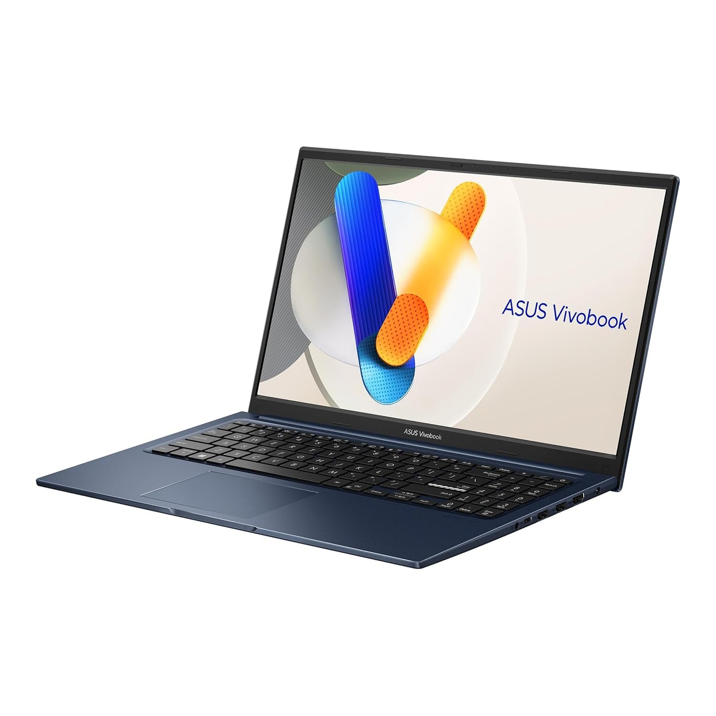 ASUS Vivobook 15, Intel Core i3-1315U, Thin & Light Laptop(Intel UHD iGPU/12GB RAM/512GB SSD/FHD/15.6"/60Hz/42Whrs/Windows 11/M365 Basic (1Year)*/Office Home 2024/Quiet Blue/1.7Kg) X1504VA-BQ332WS