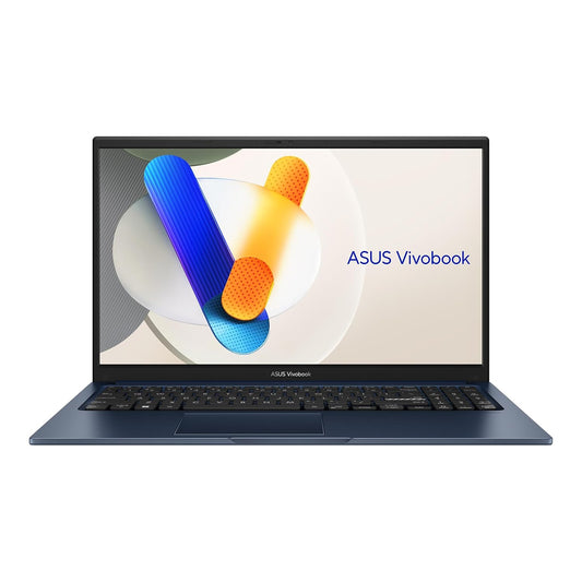 ASUS Vivobook 15, Intel Core i3-1315U, Thin & Light Laptop(Intel UHD iGPU/12GB RAM/512GB SSD/FHD/15.6"/60Hz/42Whrs/Windows 11/M365 Basic (1Year)*/Office Home 2024/Quiet Blue/1.7Kg) X1504VA-BQ332WS
