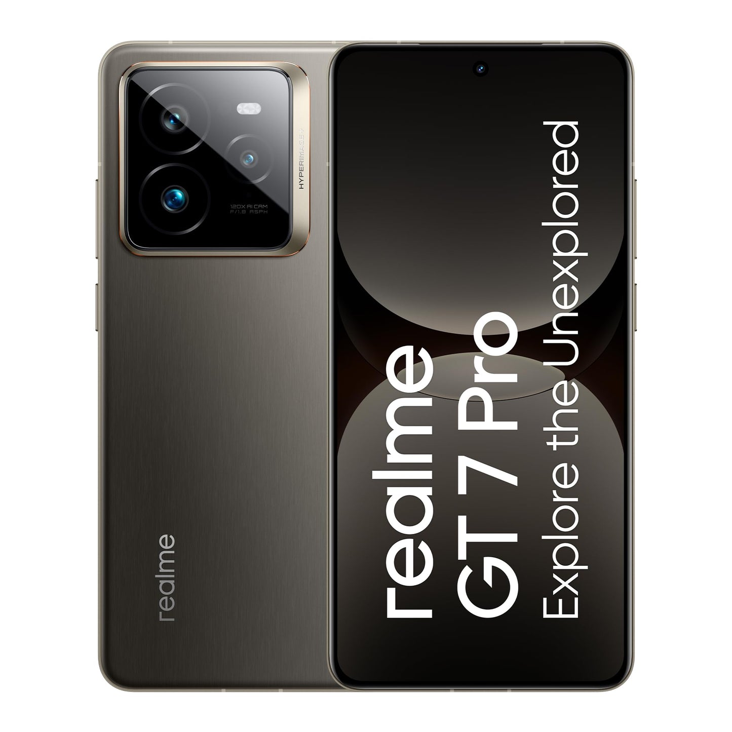 realme GT 7 Pro (Galaxy Grey,12GB+256GB) | India's First Snapdragon 8 Elite Processor | 3X Periscope Flagship Camera| RealWorld Eco² OLED Plus Display