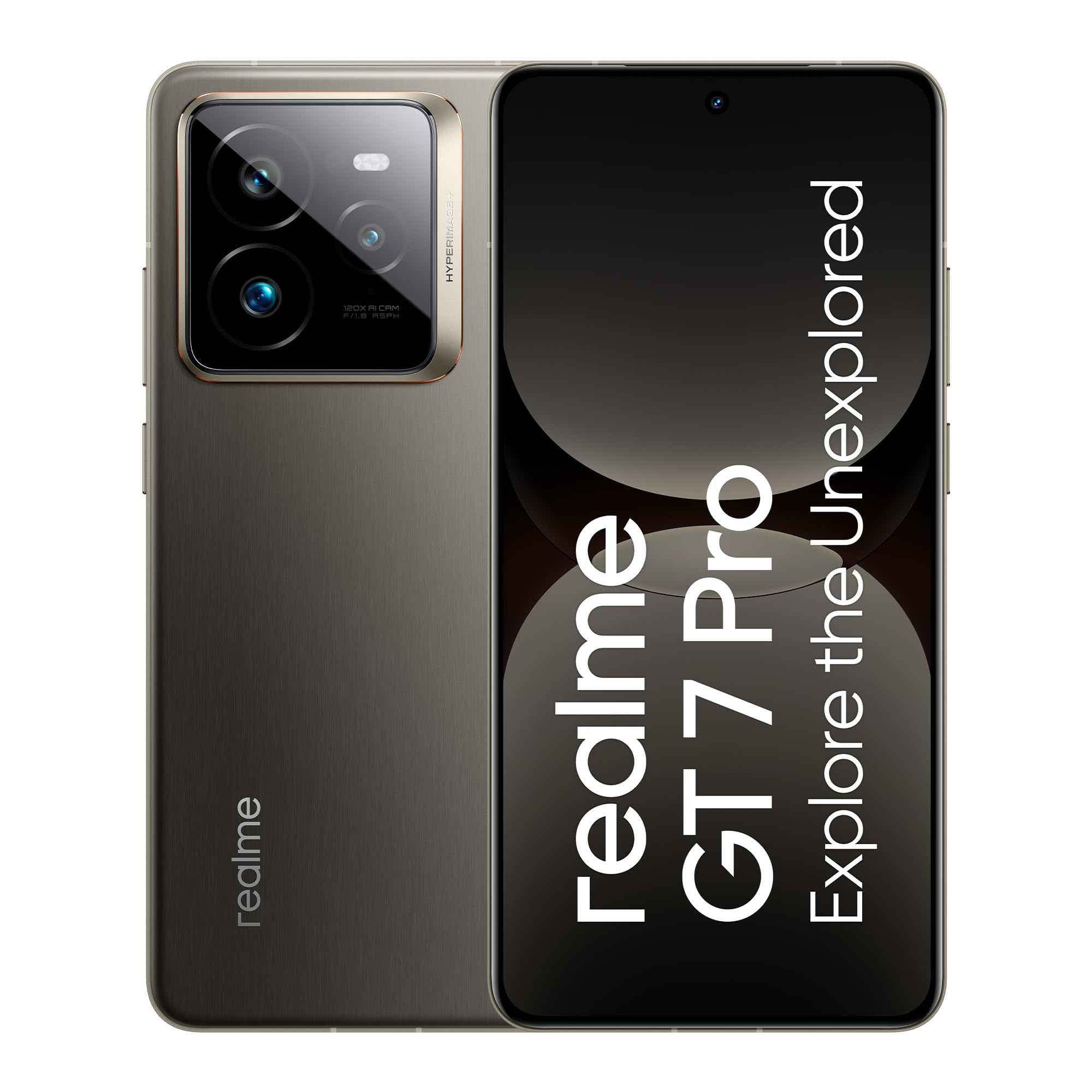 realme GT 7 Pro (Galaxy Grey,12GB+256GB) | India's First Snapdragon 8 Elite Processor | 3X Periscope Flagship Camera| RealWorld Eco² OLED Plus Display