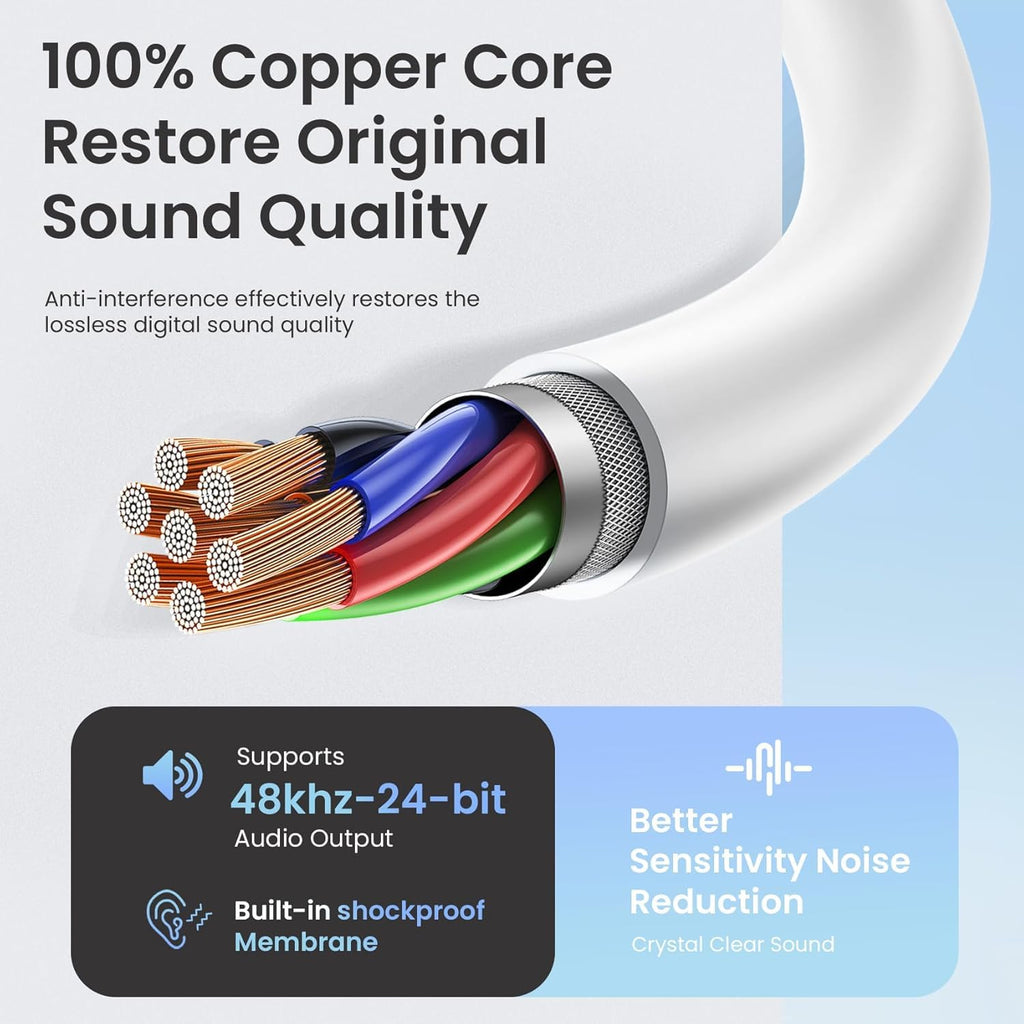 ONE43 Earphone,Wired Earphone Turbo BASS Sound for All Devices Full BASS Sound and Clear MIC for Calling (Classic)