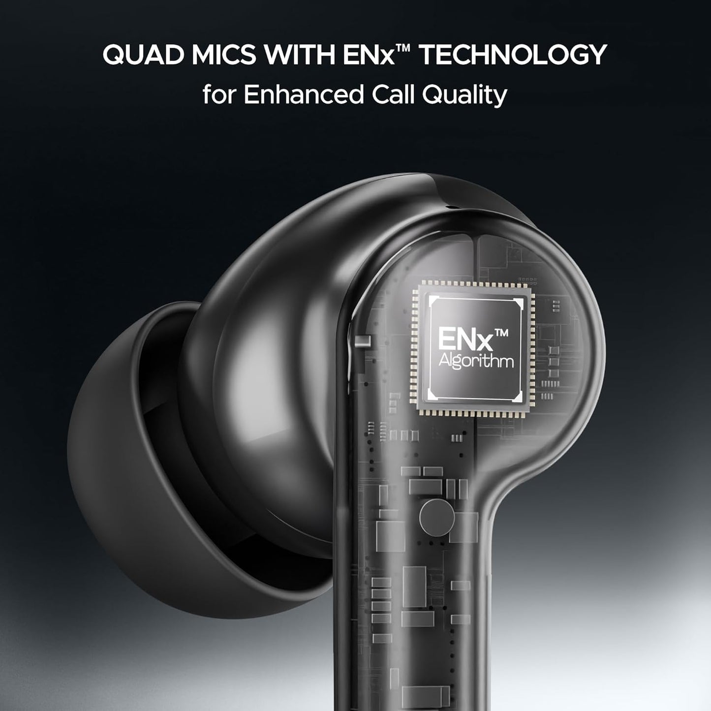 boAt Airdopes 141 Pro Buds, 13mm Drivers, Metallic Finish, 60HRS Battery, 4Mics ENx, Fast Charge, IPX5, v5.3 Bluetooth TWS in Ear Earbuds Wireless Earphones with mic (Obsidian Black)