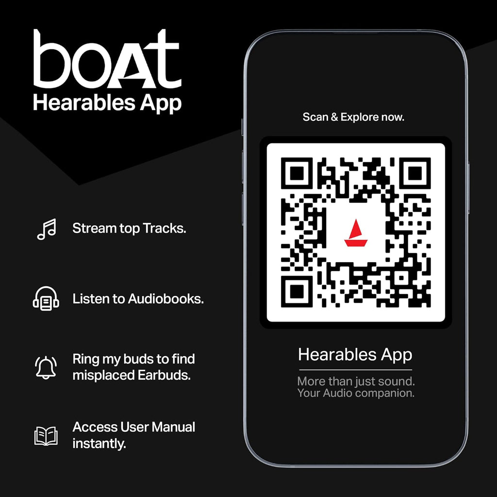 boAt Airdopes Plus 311 (2025 Launch), Glass Design, Dual Mics ENx, Fast Charge, 50 Hrs Battery, Low Latency, IPX4, Bluetooth Earbuds, TWS Ear Buds Wireless Earphones with mic (Charcoal Black)