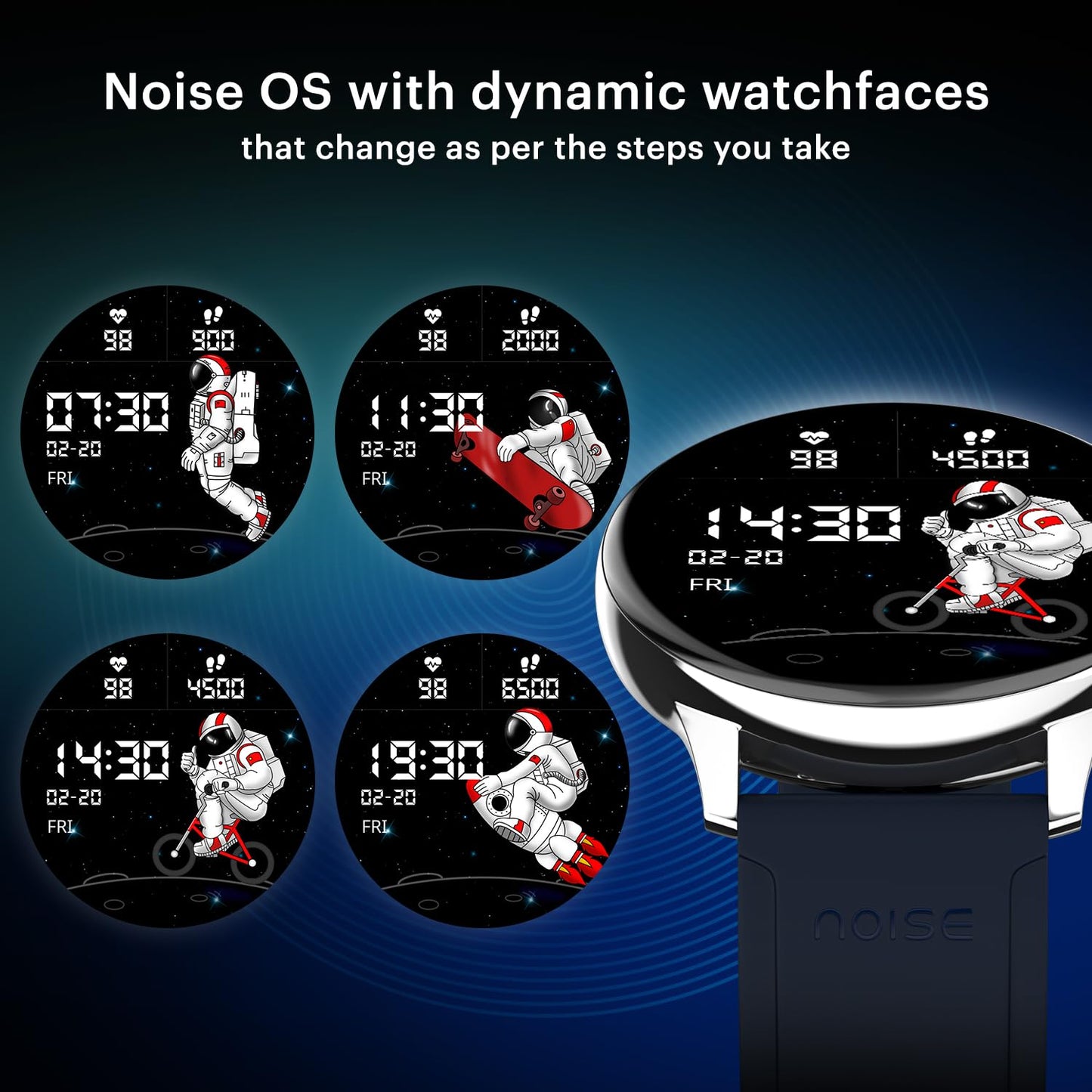 Noise Vortex Plus 1.46 AMOLED Display, AoD, BT Calling, Sleek Metal Finish, 7 Days Battery Life, All New OS with 100+ Watch Faces & Health Suite (Black)