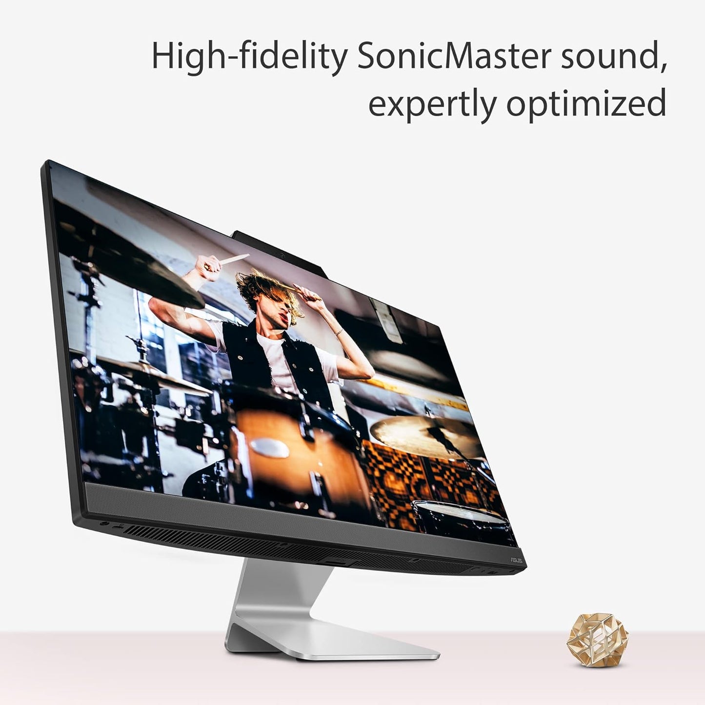 ASUS A3402, 23.8" FHD, 13th Gen, Intel Core i5-1335U, All-in-One PC (8GB RAM/512GB SSD/Windows 11/Office 2021/Black/5.4 Kg) with Wireless Black Keyboard & Mouse, 3 Years Warranty, A3402WVA-BPC002WS