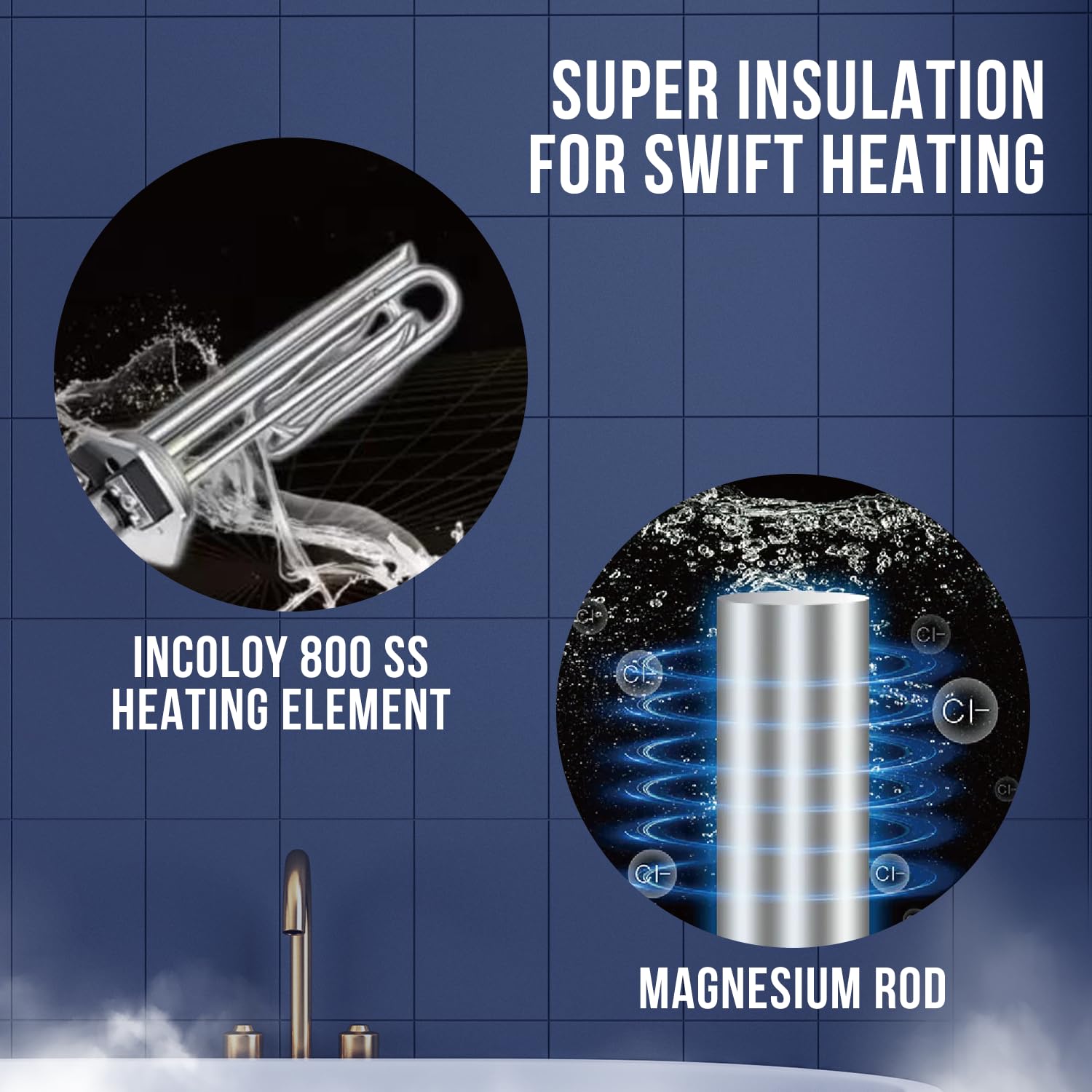 Haier 25 Litre Geyser Convenient Control TTS & RSC Technology with Free Installation & 7 years Tank warranty (White)