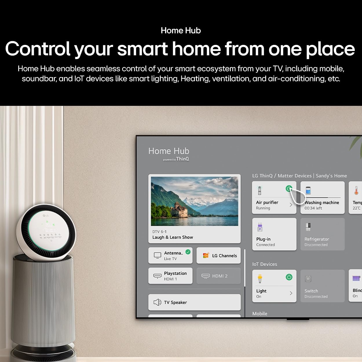 LG 139 cm (55 inches) OLED B4 Series 4K Ultra HD Smart OLED TV OLED55B46LA