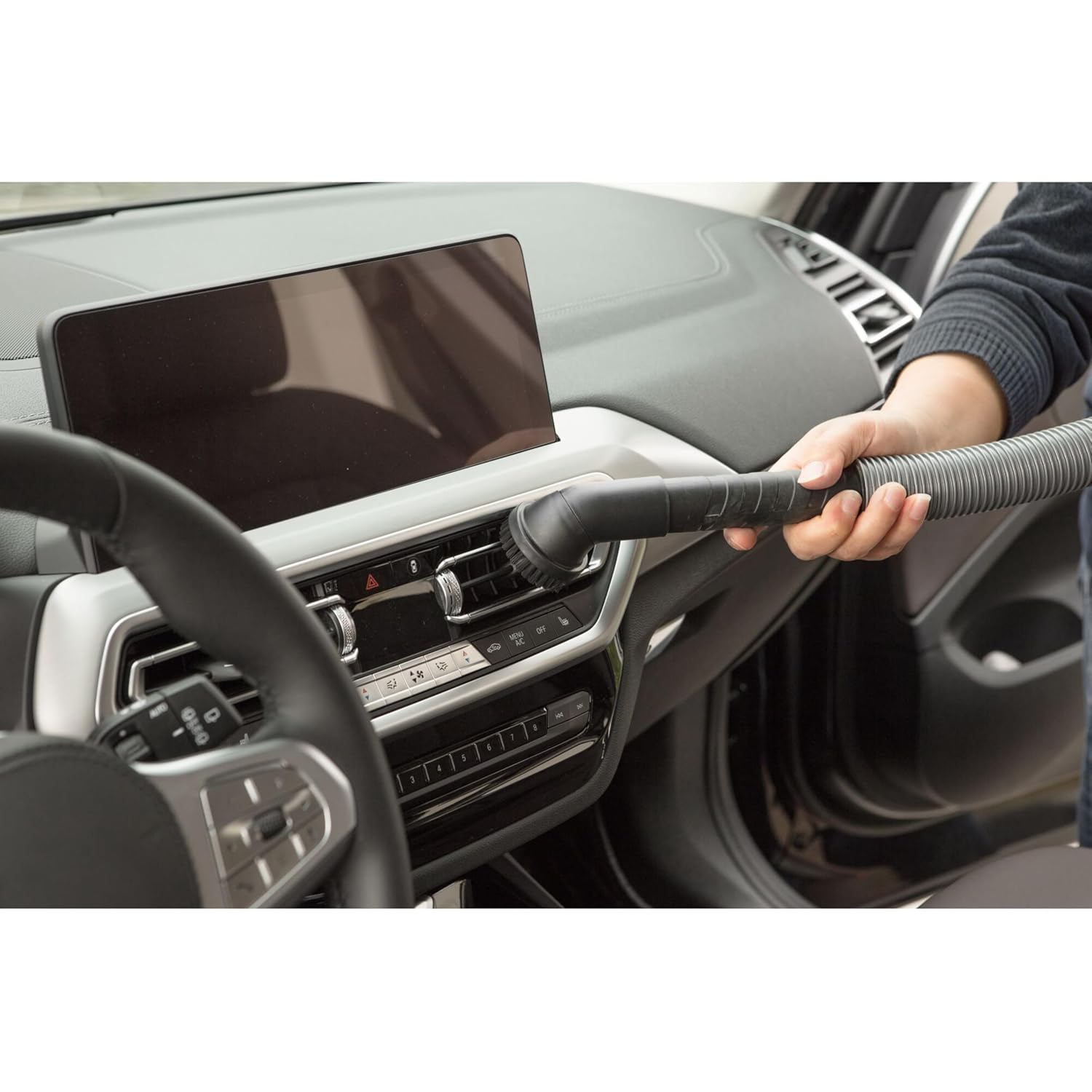 BLACK+DECKER BDWD08-B1 Wet and Dry Vacuum Cleaner with Cannister Body, 1000 W, Powerful Suction, 8L Capacity, 220V Vacuum Cleaner for Home Use, 1 Year Manufacturer Warranty(Red/Black)