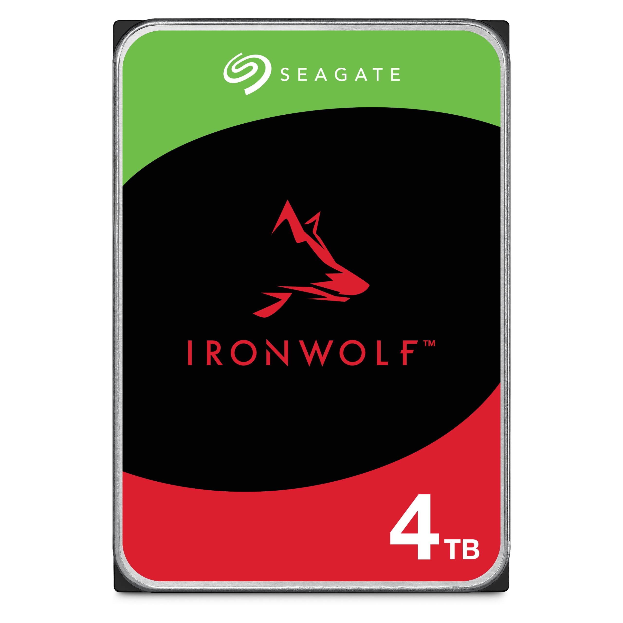 Seagate IronWolf Pro 8TB, Enterprise HDD Internal NAS, CMR, SATA to 6Gb/s, 7200RPM, 256MB Cache for RAID Network-Attached Storage, Rescue Services, Open-Easy Package (ST8000NTZ01)