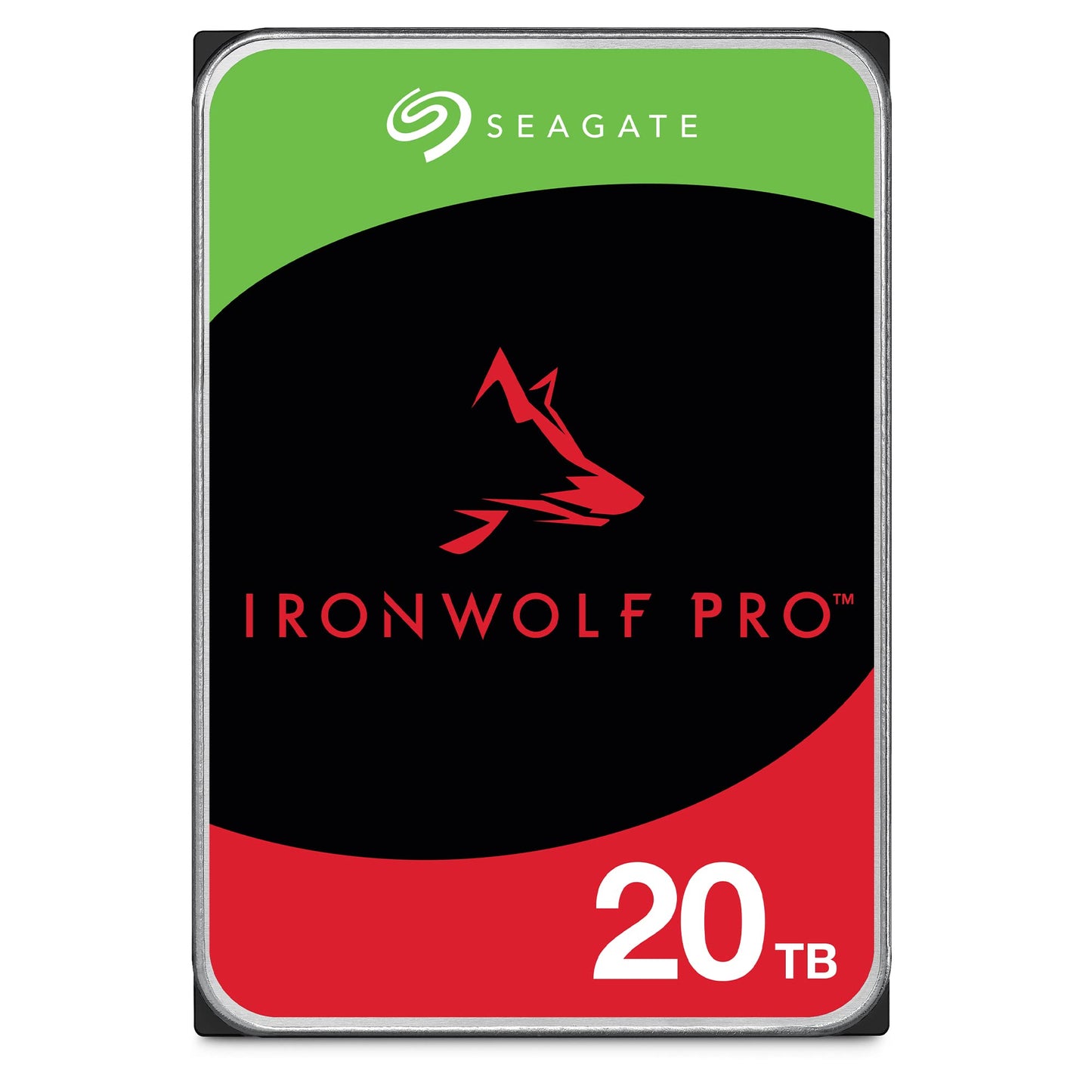 Seagate IronWolf Pro 8TB, Enterprise HDD Internal NAS, CMR, SATA to 6Gb/s, 7200RPM, 256MB Cache for RAID Network-Attached Storage, Rescue Services, Open-Easy Package (ST8000NTZ01)