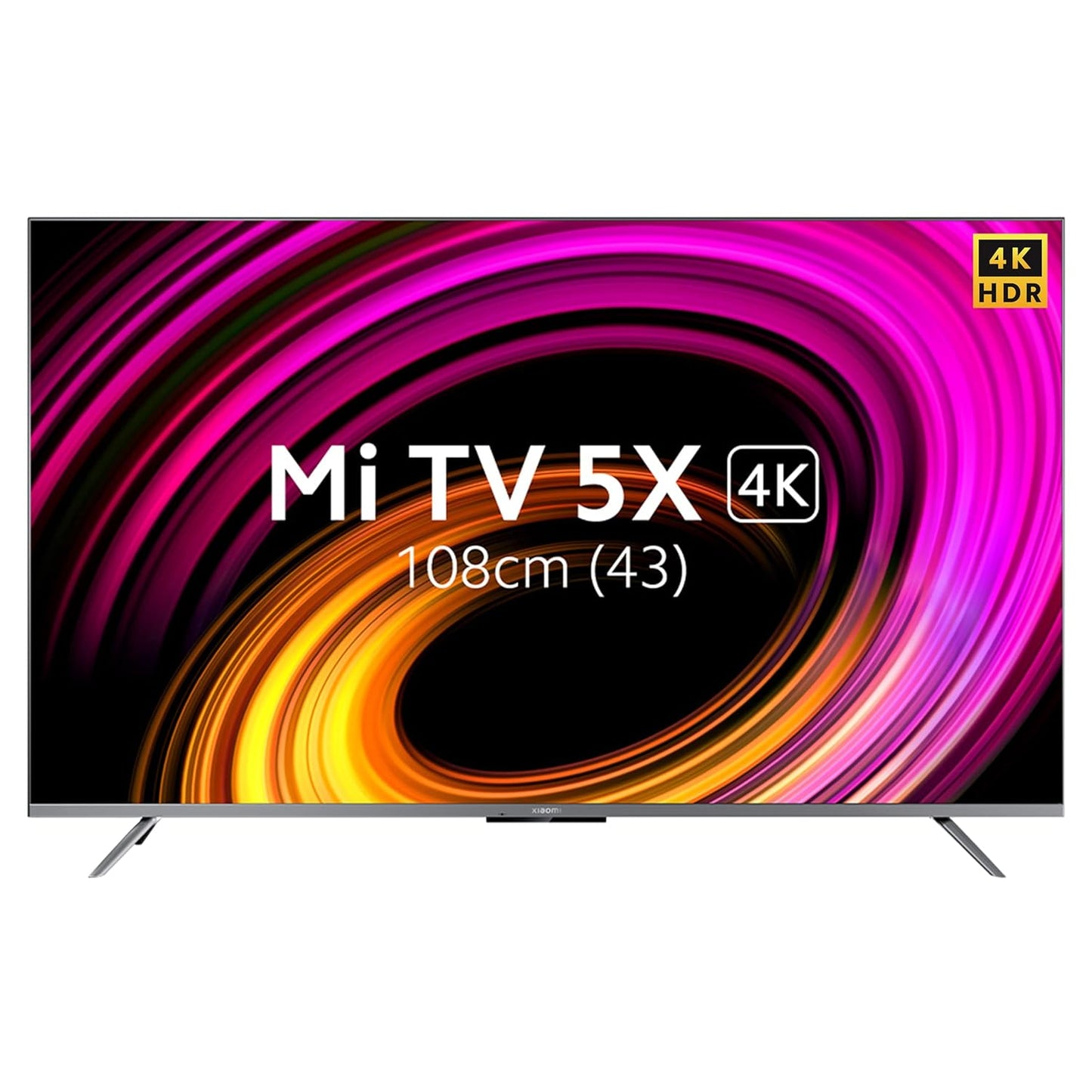 Mi 108 cm (43 inches) 5X Series 4K LED Smart Android TV with Dolby Vision & 30W Dolby Atmos (Grey)