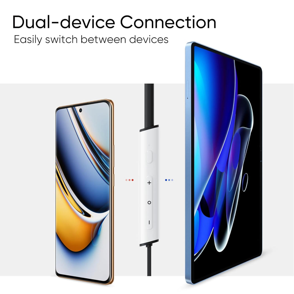 realme Buds Wireless 3 in Ear Bluetooth Headphones,30dB ANC, Spatial Audio,13.6mm Dynamic Bass Driver,Upto 40 Hours Playback, Fast Charging, 45ms Low Latency for Gaming,Dual Device Connection (Black)