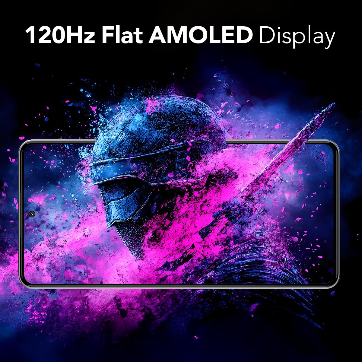 Lava Play Ultra 5G (Arctic Frost, 6+6*GB RAM, 128GB Storage)|MTK D7300 Processor-700K+ Antutu| 6.67" FHD+AMOLED Display | 64MP Camera | UFS 3.1 Storage | 5000mAh Battery-33W fast charging | IP64 Rated