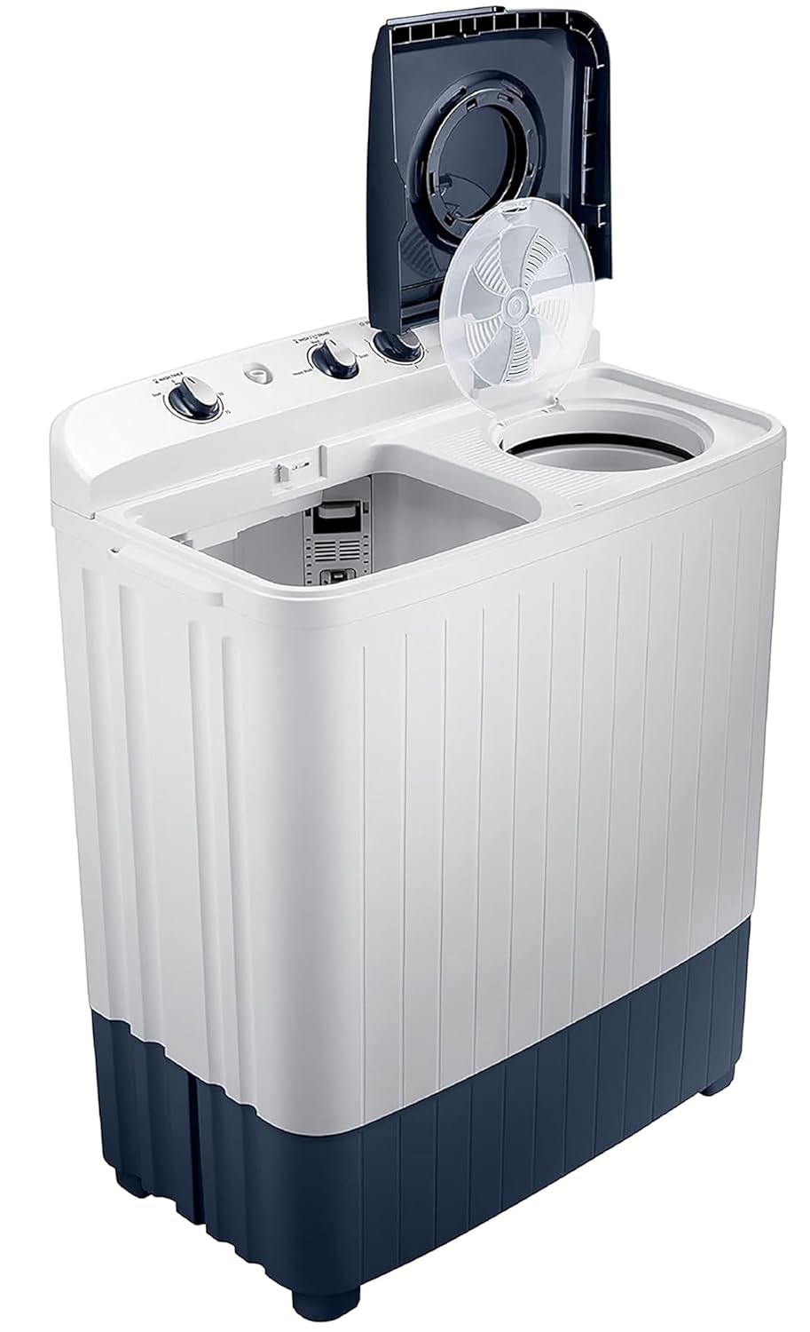 Samsung 6.5 kg, 5 star, Semi-Automatic Top Load Washing Machine (WT65R2200LL/TL, Air Turbo Drying, LIGHT GRAY, 5 Year Warranty on Wash Motor)