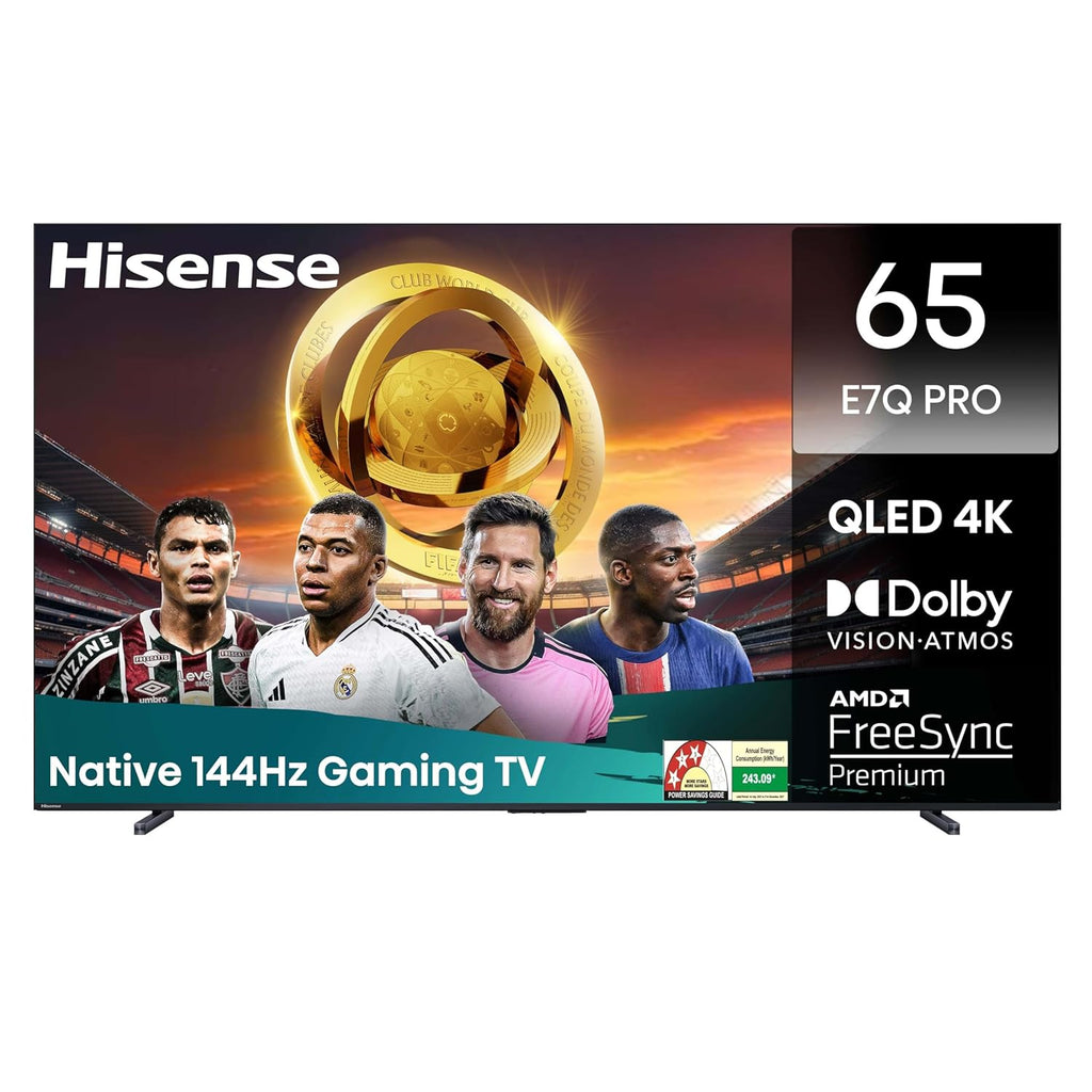 Hisense 164 cm (65 inches) E7Q PRO Series 4K Ultra HD Smart QLED TV 65E7Q PRO