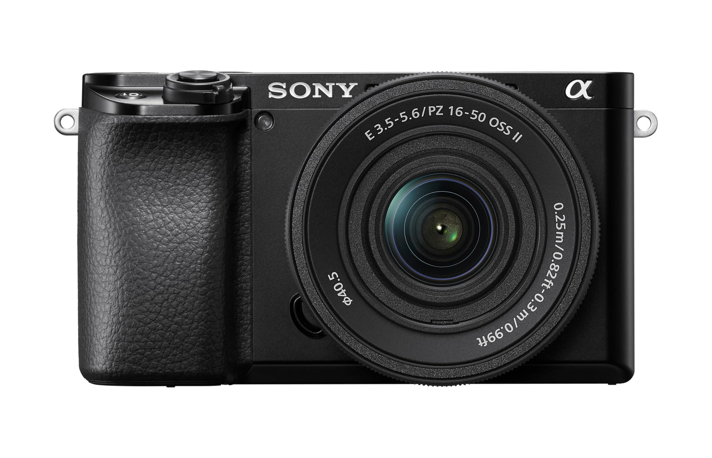 Sony New Alpha ILCE-6100X (Previously ILCE-6100Y) with Upgraded SELP1650 (Ver 2) Power Zoom Lens + SEL55210 Lens | 24.2 MP | APS-C Sensor | Fast Auto Focus | Tiltable LCD – Black