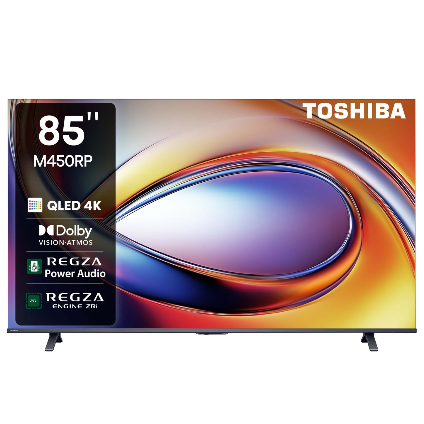 TOSHIBA 139 cm (55 inches) C450ME Series 4K Ultra HD Smart QLED TV 55C450ME (Silver)