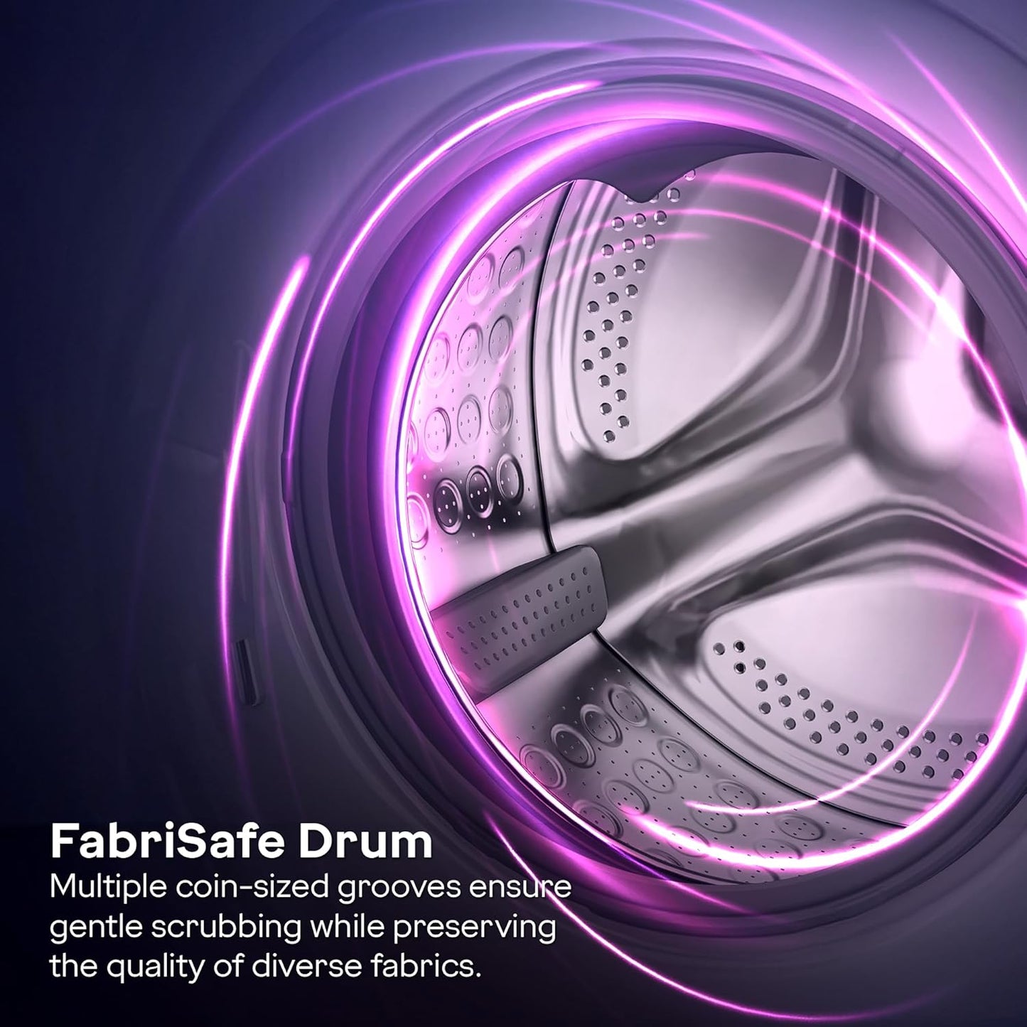 Godrej 7 Kg 5 Star, AI Powered, Inbuilt Heater, Steam Wash, FabriSafe Drum, Refresh Cycle, 65% Water Saving, Fully Automatic Front Load Washing Machine (WFEON CRS 7010 5.0 FKEDM GLWH, Glacial White)