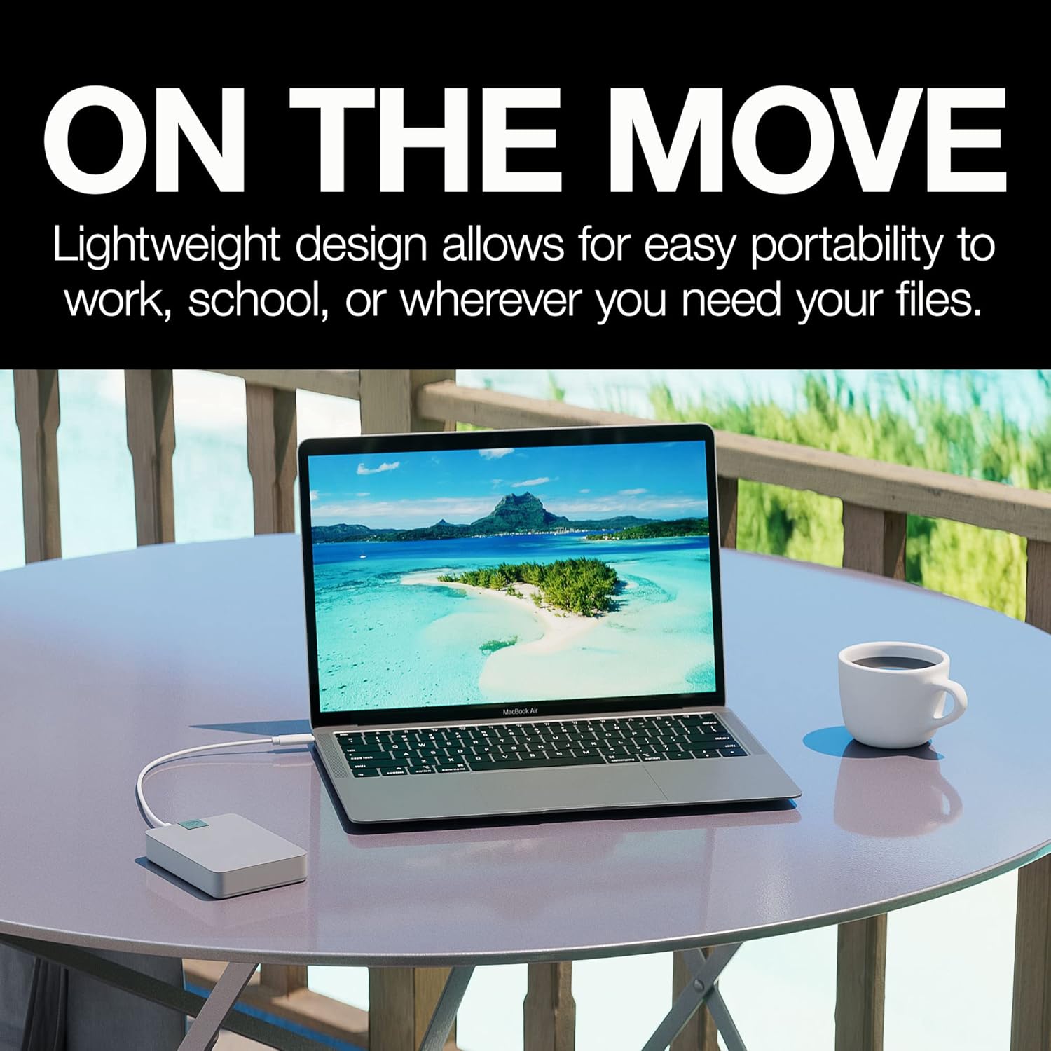 Seagate Ultra Touch HDD 5TB External Hard Drive, USB-C Compatibility with PC, Mac, and Chromebook, 6month Dropbox and Mylio Included with 3yr Rescue Data Recovery Services (STMA5000400)