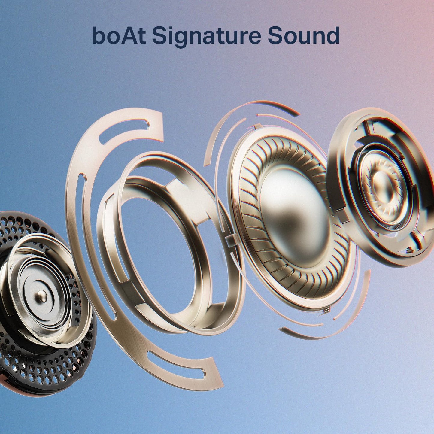 boAt Airdopes Plus 311 (2025 Launch), Glass Design, Dual Mics ENx, Fast Charge, 50 Hrs Battery, Low Latency, IPX4, Bluetooth Earbuds, TWS Ear Buds Wireless Earphones with mic (Midnight Blue)