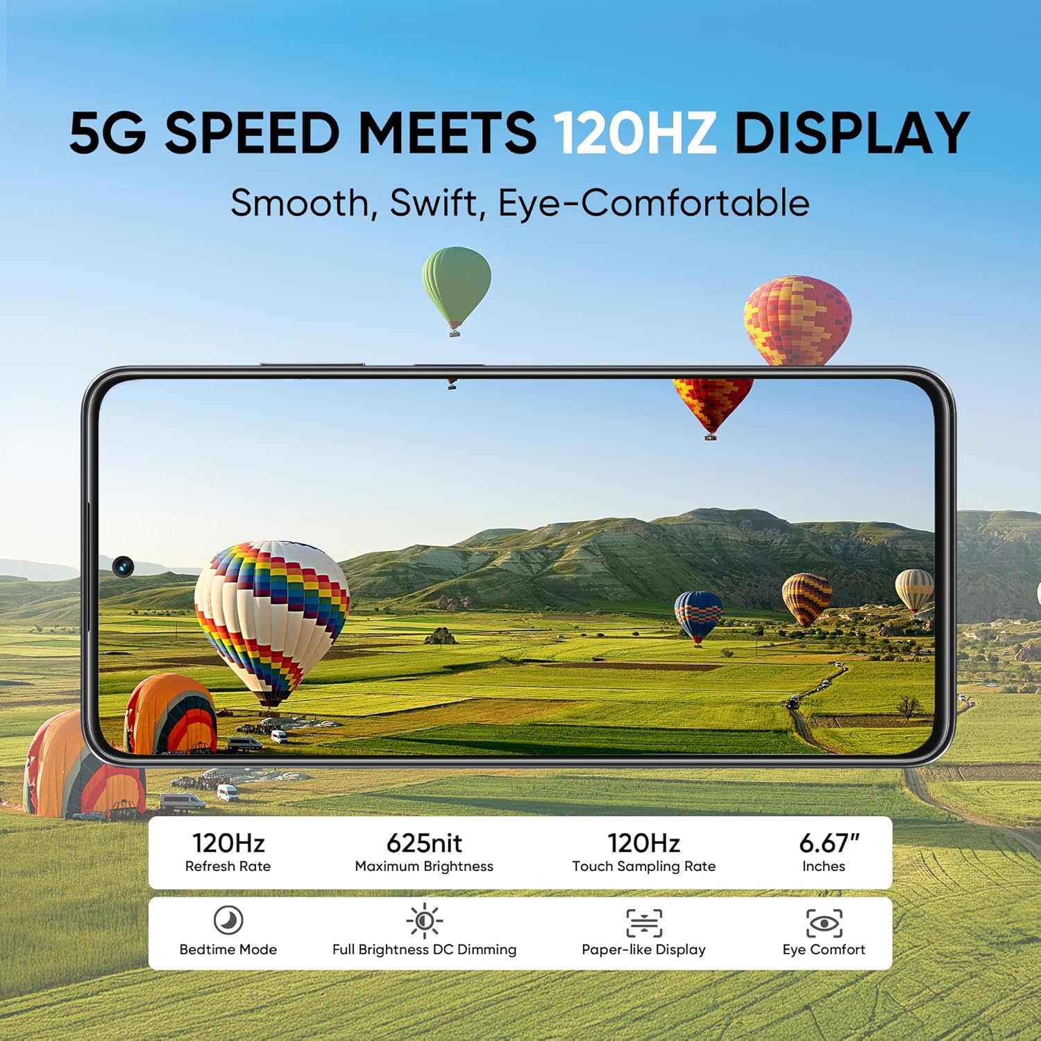 realme NARZO 80 Lite 5G (Onyx Black, 6GB+128GB) | 6000mAh Long-Lasting Battery | MediaTek Dimensity 6300 5G | AI Assist | IP64 Rated Water & Dust Resistance | Military-Grade Durability