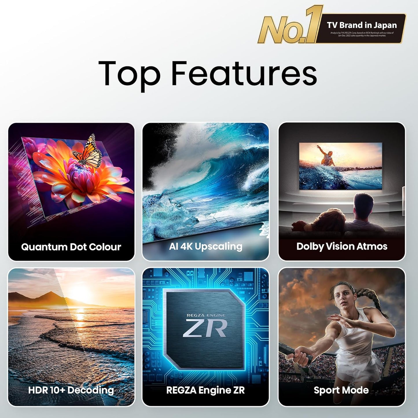 TOSHIBA 139 cm (55 inches) C450ME Series 4K Ultra HD Smart QLED TV 55C450ME (Silver)