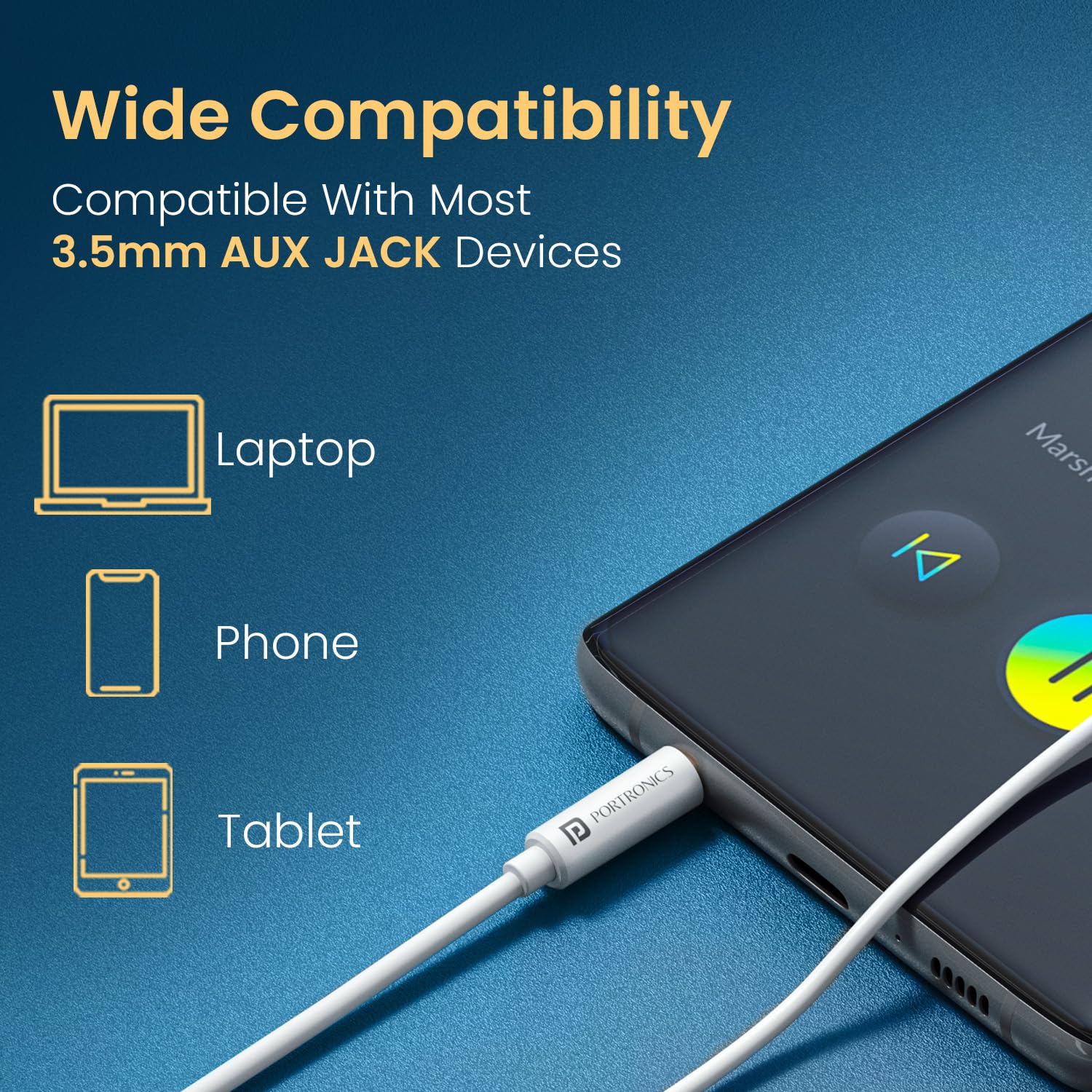 Portronics Conch Kappa in Ear 3.5mm Wired Earphones with in Line HD Mic, Powerful Audio, 14.2mm Dynamic Driver, Unique Earbuds Design, TPE Anti Tangle Wire,in line Controls,Wide Compatibility(White)