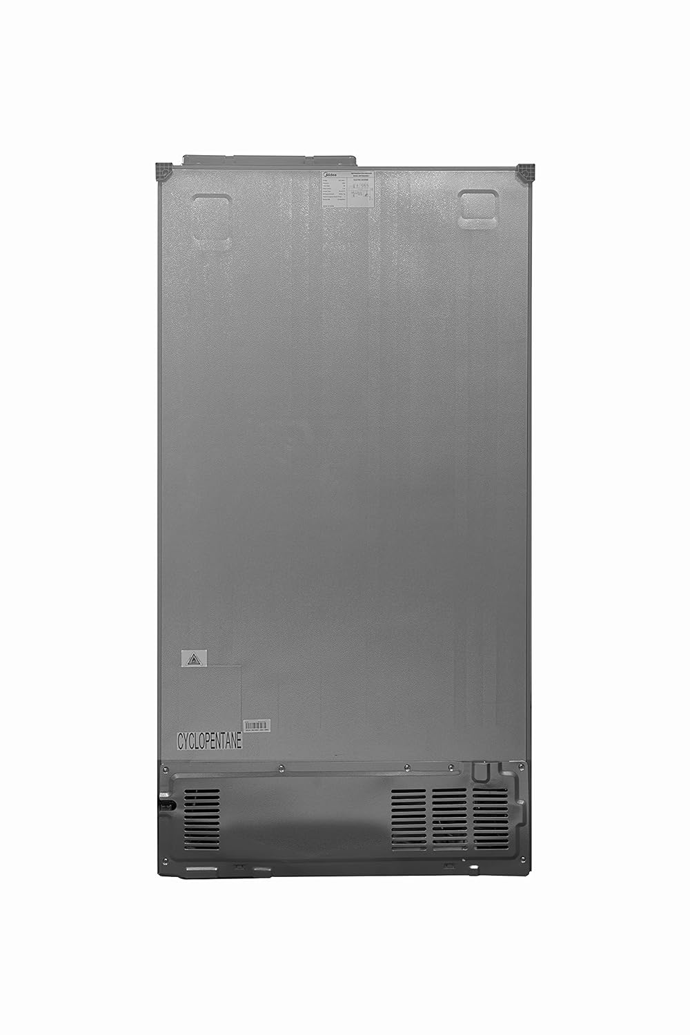 Midea 661 L Side By Side Refrigerator With Inverter (Mdrs853Fgg22Ind, Black, Glass Finish) - 1 Star, Frost Free