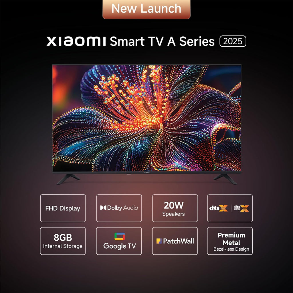 Xiaomi 80 cm (32 inch) A HD Ready Smart Google LED TV L32MB-AIN