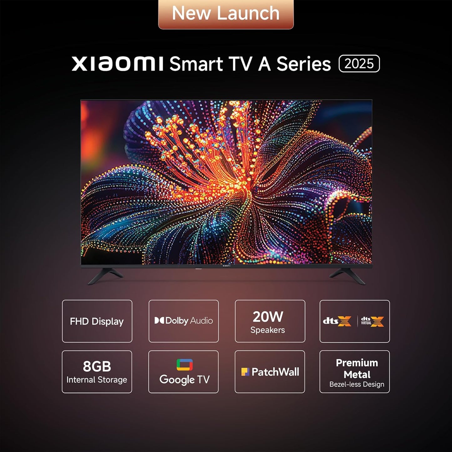 Xiaomi 108 cm (43 inch) A Full HD Smart Google LED TV L43MB-AFIN