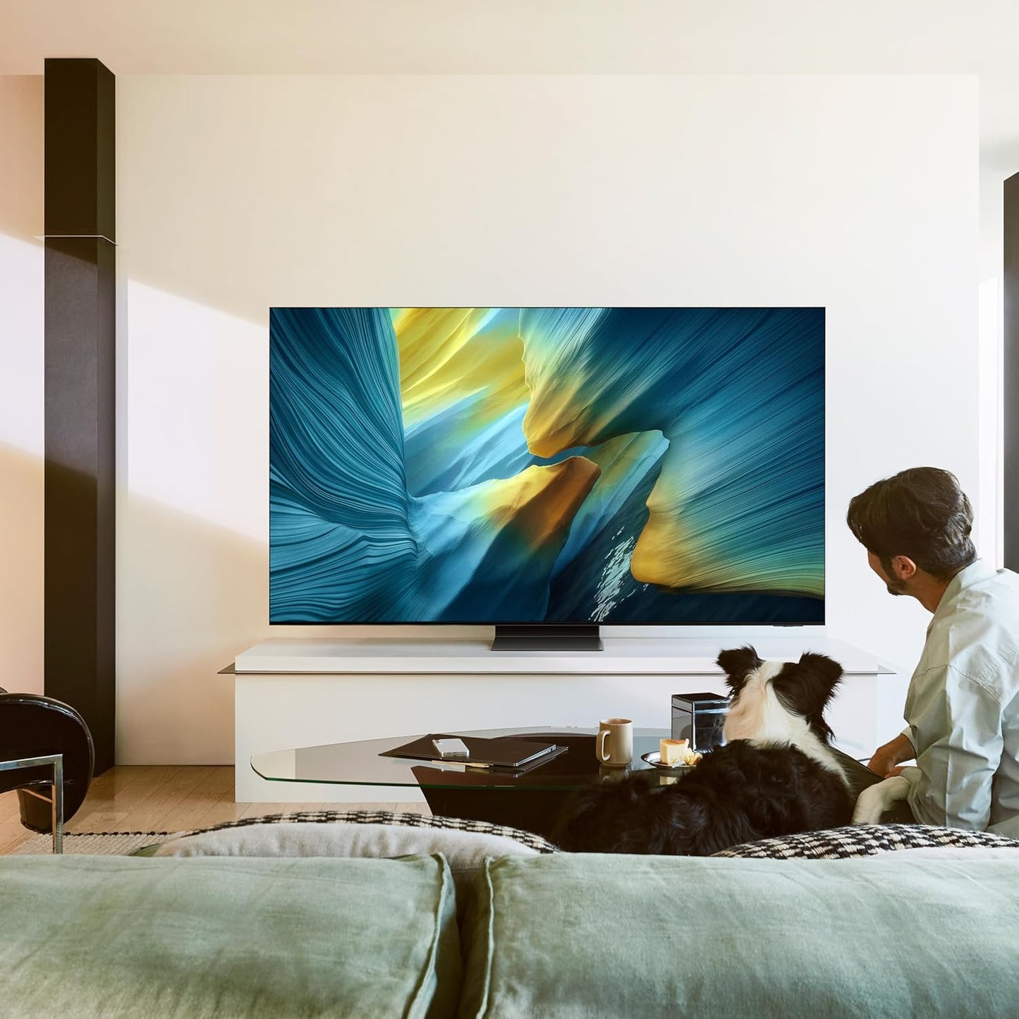 Samsung 195 cm (77 inches) 4K Ultra HD Smart OLED TV QA77S95FAULXL