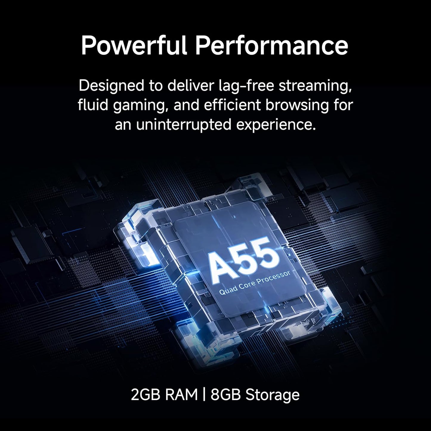 Xiaomi 138 cm (55 inch) X Ultra HD 4K Smart Google LED TV L55MB-AIN