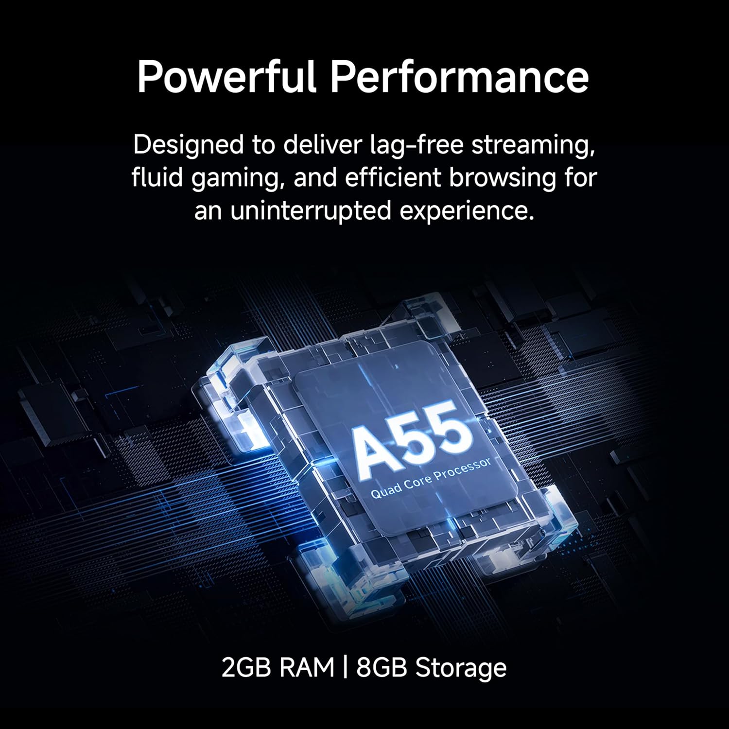 Xiaomi 138 cm (55 inch) X Ultra HD 4K Smart Google LED TV L55MB-AIN