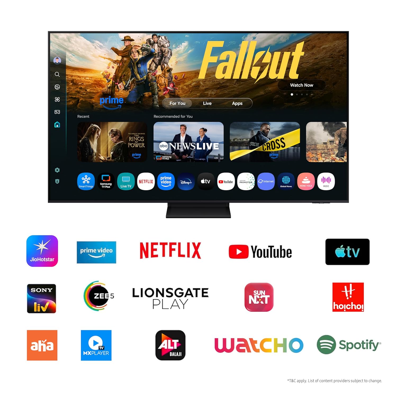 Samsung 138 cm (55 inches) 4K Ultra HD Mini-LED Neo-QLED Smart TV QA55QN70FAULXL