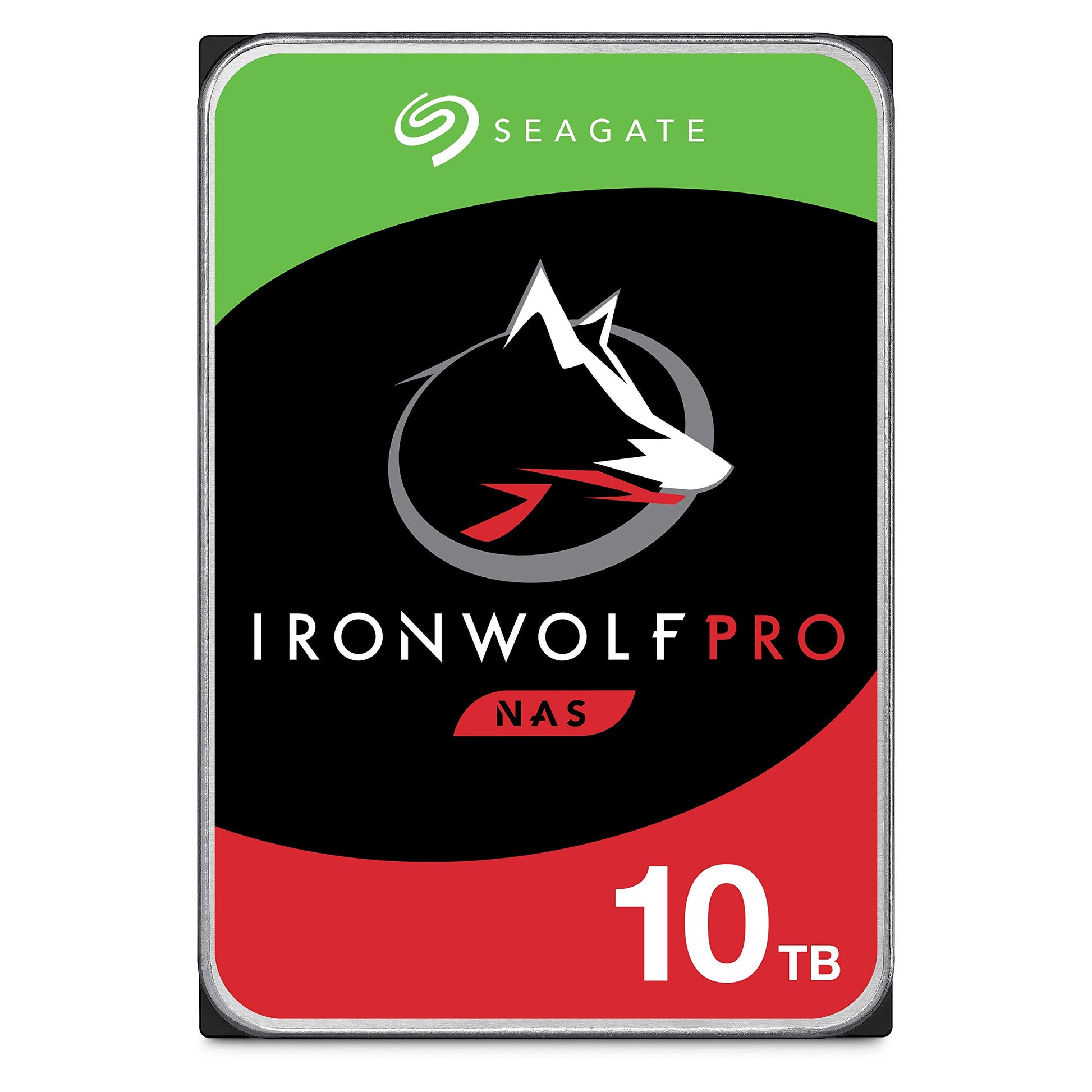 Seagate IronWolf Pro 8TB, Enterprise HDD Internal NAS, CMR, SATA to 6Gb/s, 7200RPM, 256MB Cache for RAID Network-Attached Storage, Rescue Services, Open-Easy Package (ST8000NTZ01)