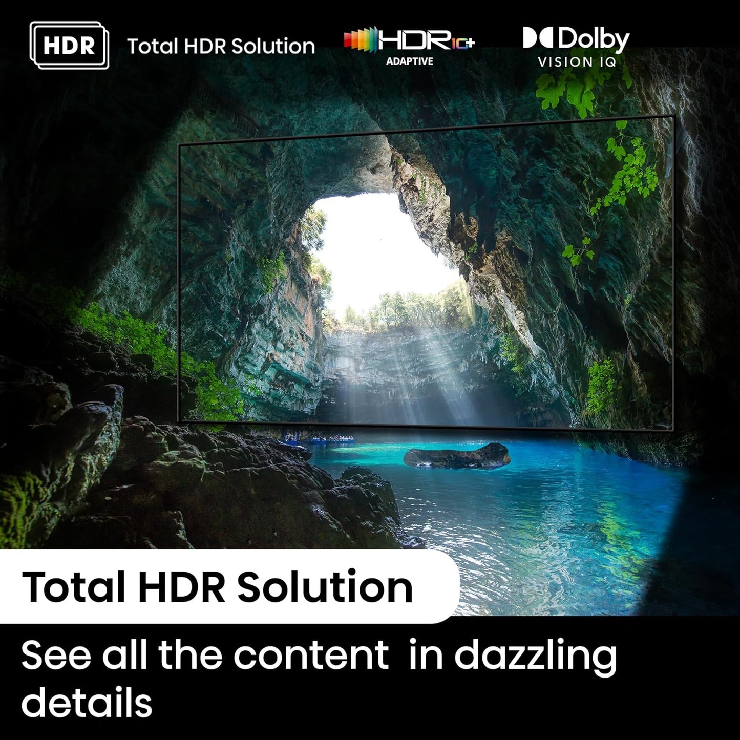 Hisense 139 cm (55 inches) U6N PRO Series 4K Ultra HD Smart QLED Mini LED TV 55U6N PRO (Black)