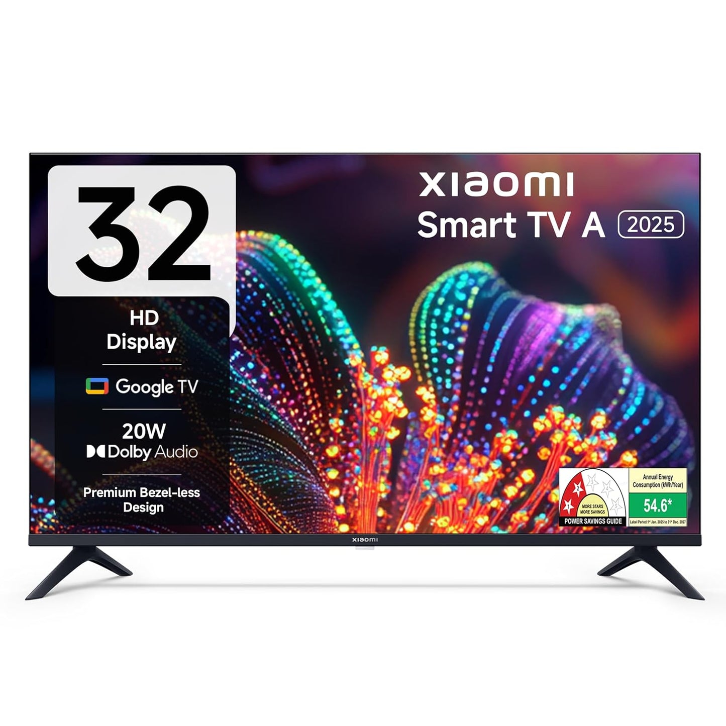 Xiaomi 80 cm (32 inch) A HD Ready Smart Google LED TV L32MB-AIN