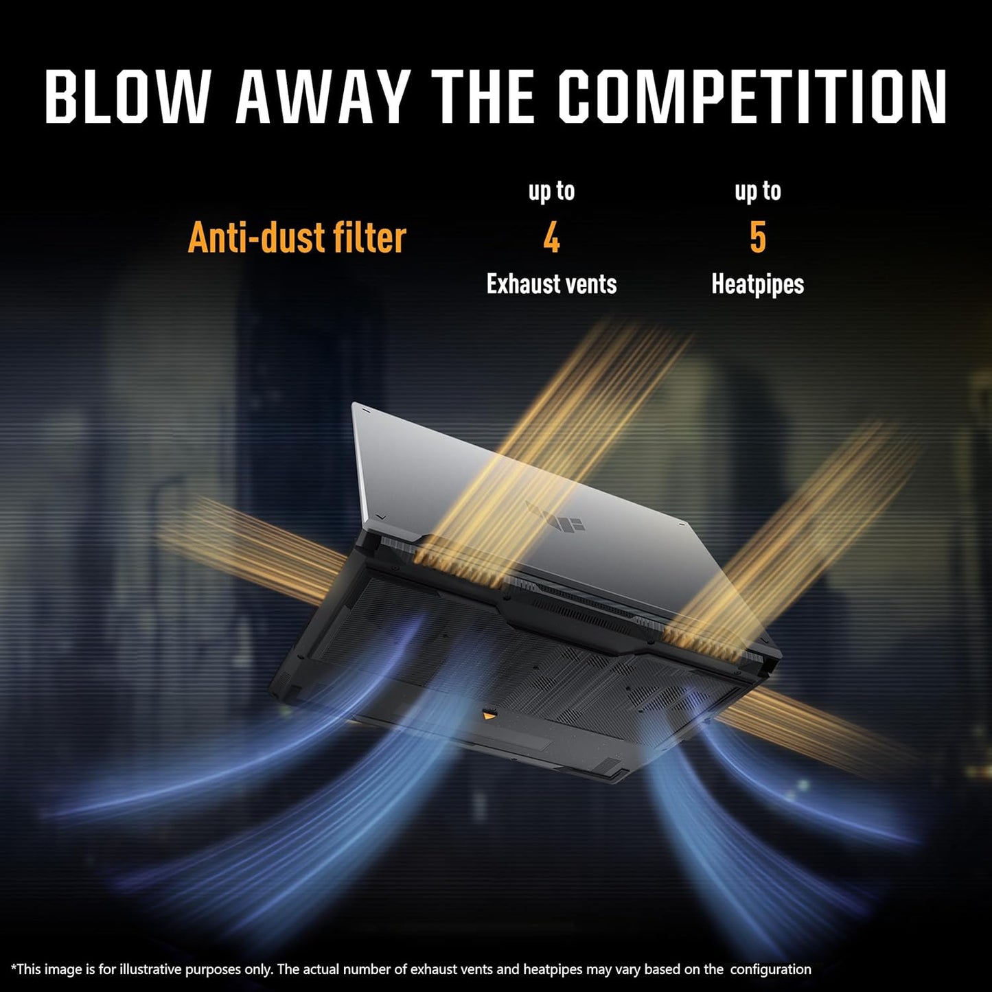 ASUS TUF Gaming F16,Intel Core 5 Processor 210H Gaming Laptop (RTX 3050A-4GB/65WTGP/16GB/512GB/FHD+/16"/144Hz/Windows 11/M365 Basic (1Year)*/Office Home 2024/Mecha Gray/2.20 Kg) FX607VB-RL087WS/76WS